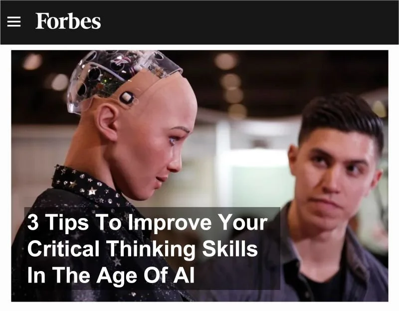 Forbes on critical thinking