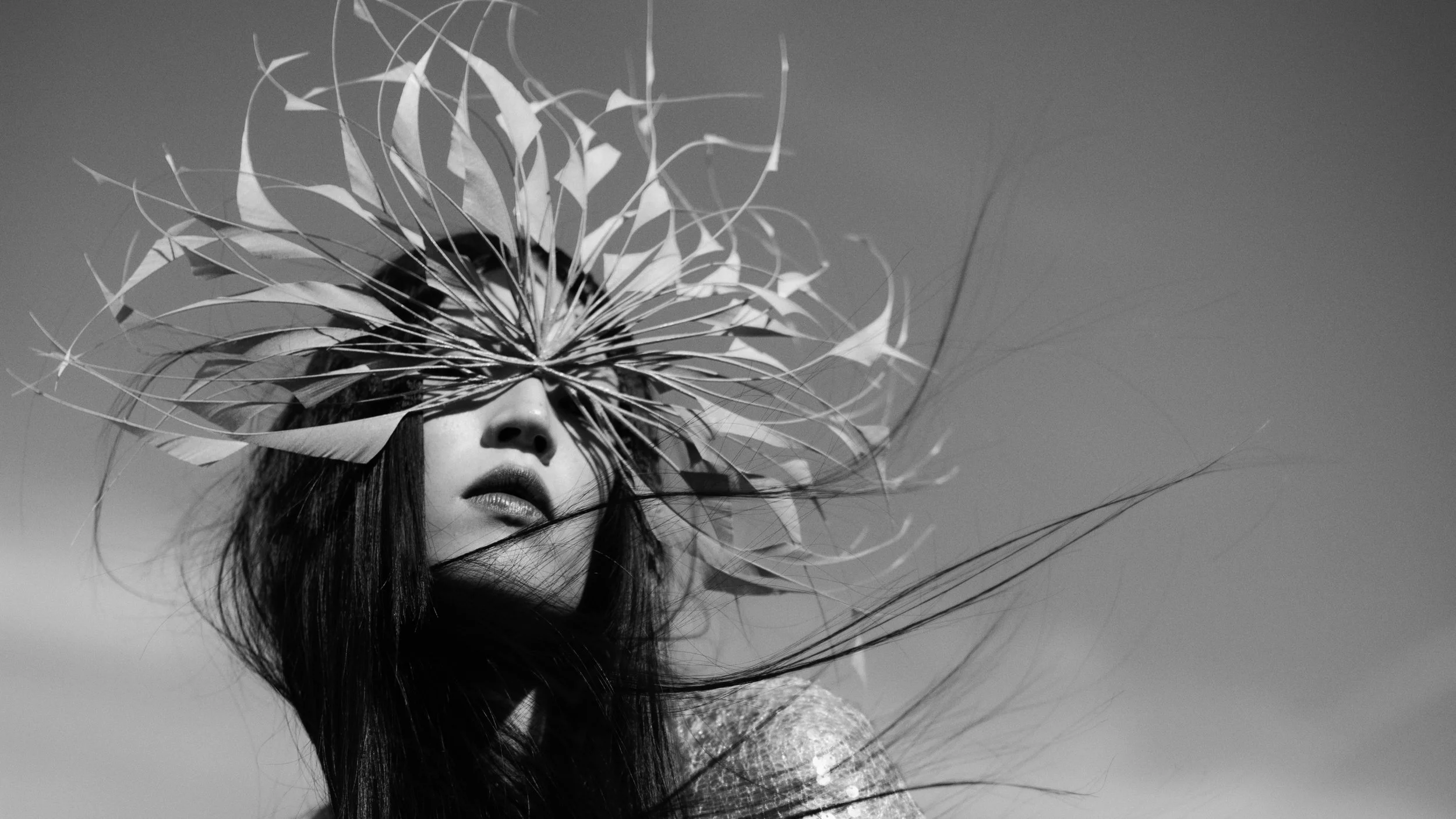 Feather mask for Dawid Tomaszewski 