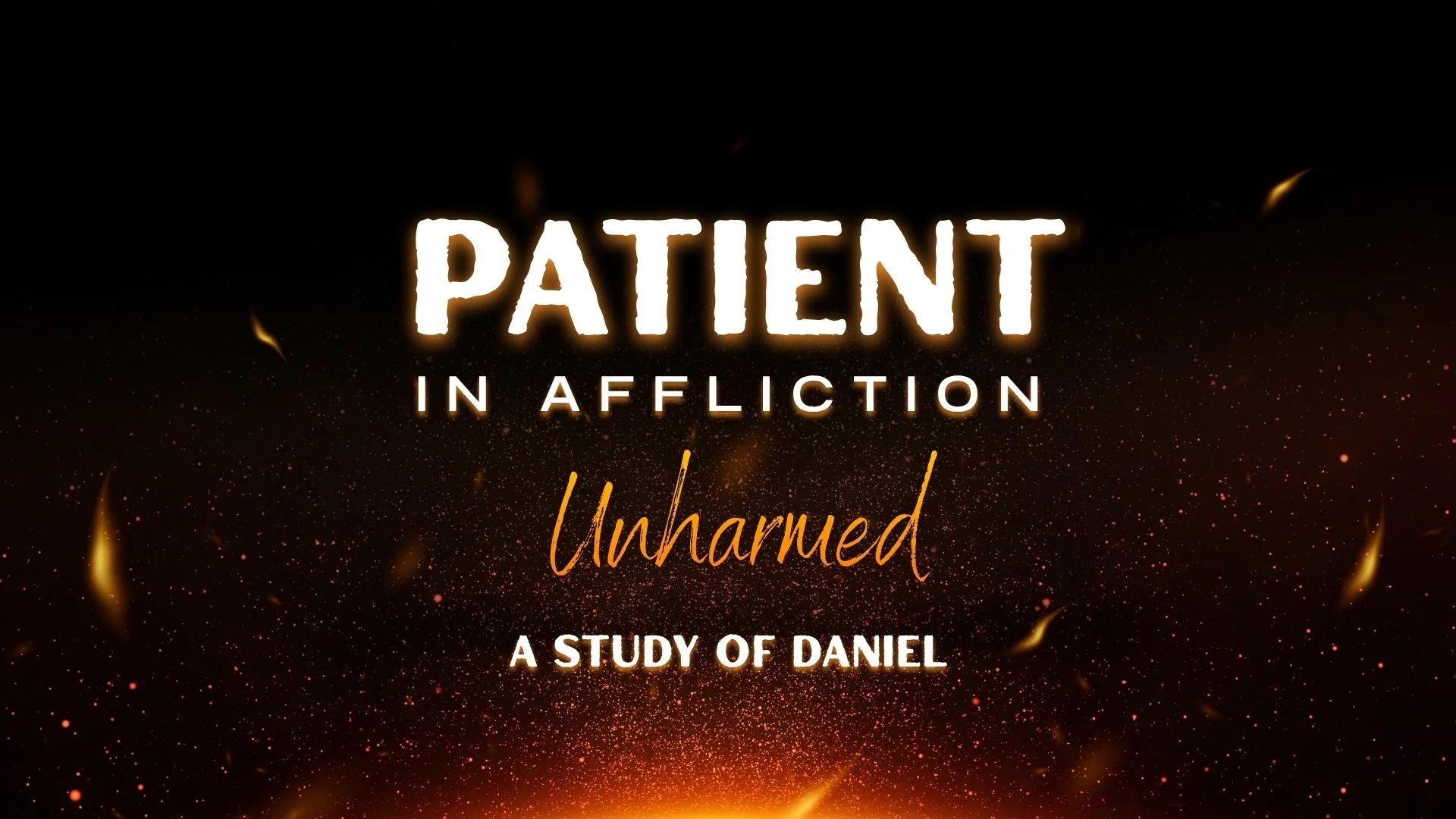 Patient In Affliction - "Unharmed"