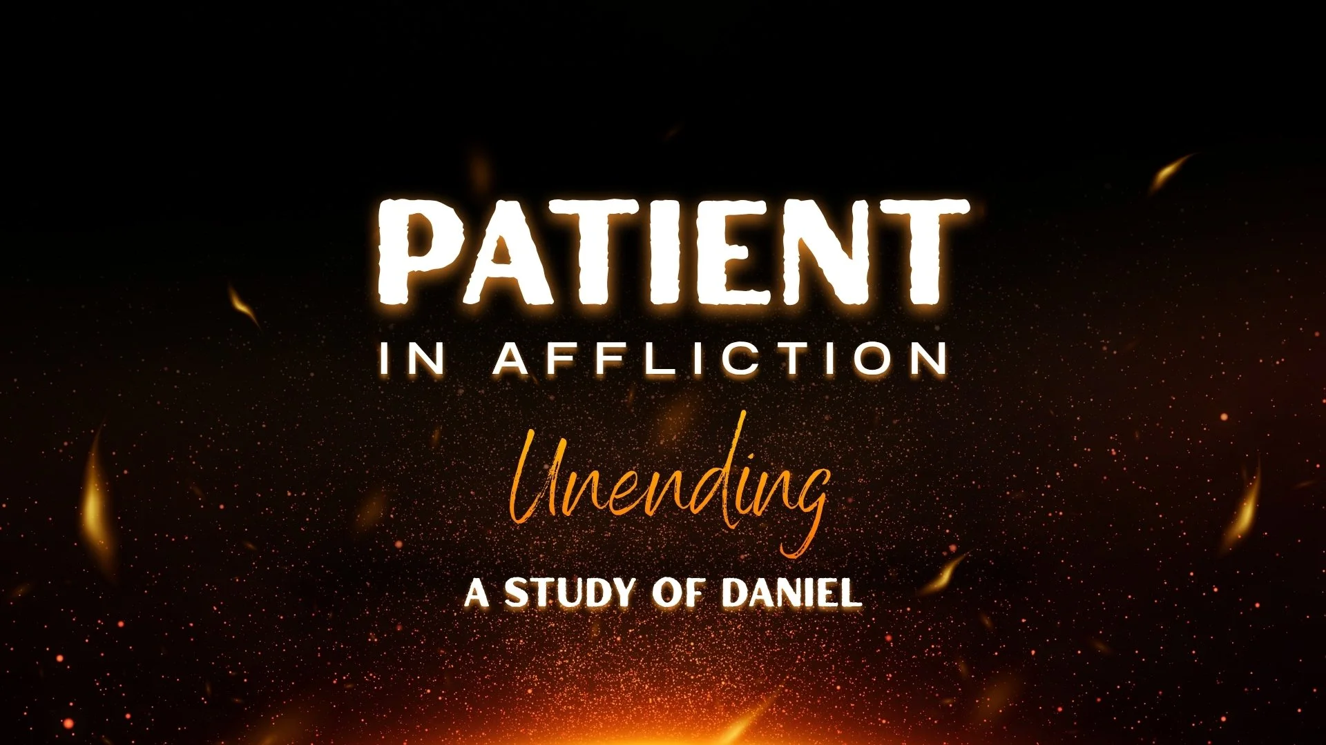 Patient In Affliction - "Unending"