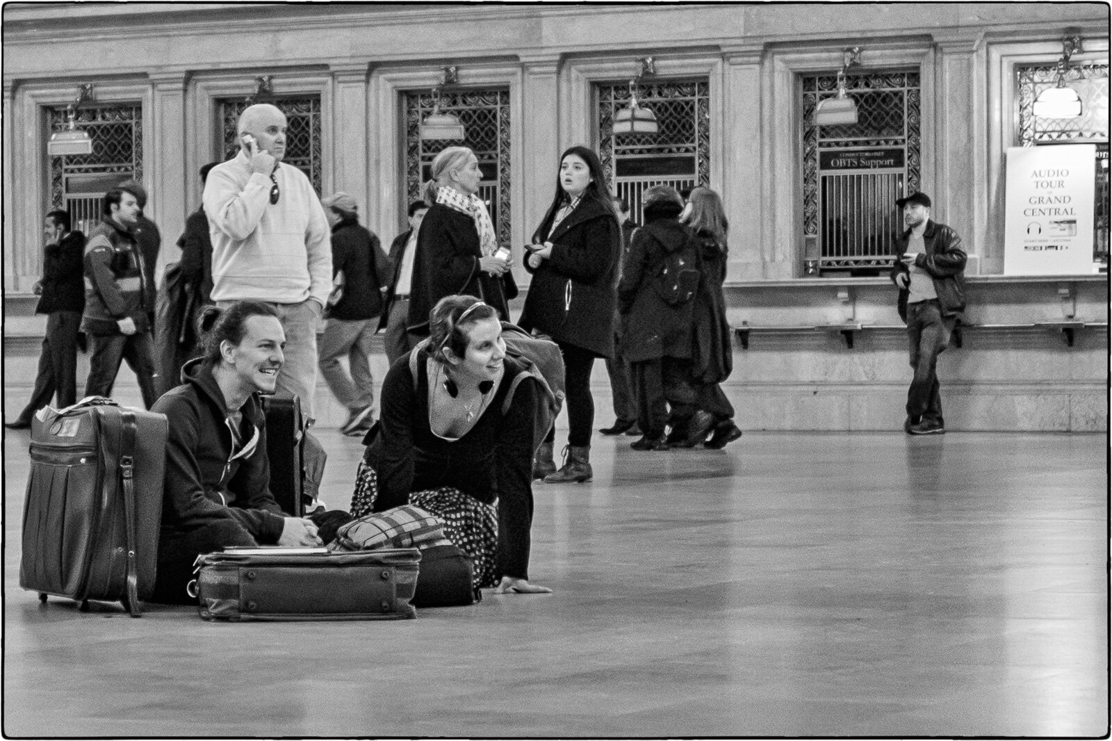 Waiting at Grand Central