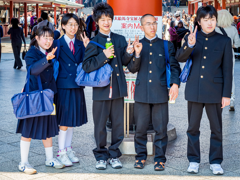  Ecoliers de Tokyo et d’ailleurs 