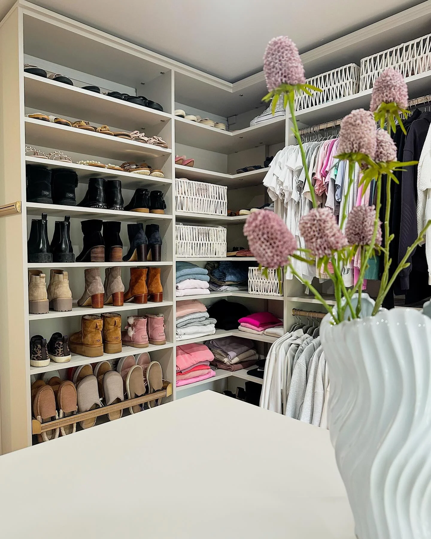 A place for everything, and everything in its place.

From a once-congested office to a beautifully organized dressing room ensuite &mdash; every inch of this space now has a purpose. Swipe to see the transformation that proves function can meet beau