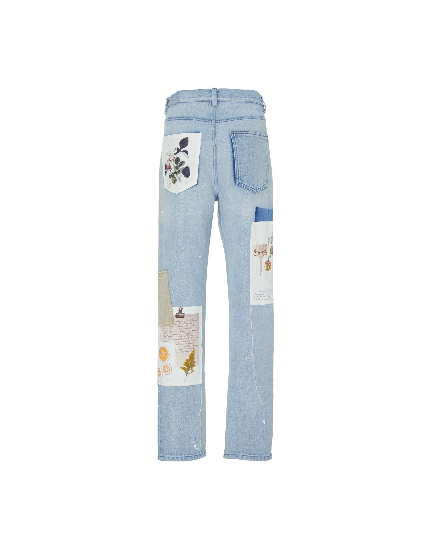 Monse Botanical Print Jeans