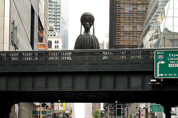 Simone Leigh's Brick House. Photo by John Lamparski/Getty Images.