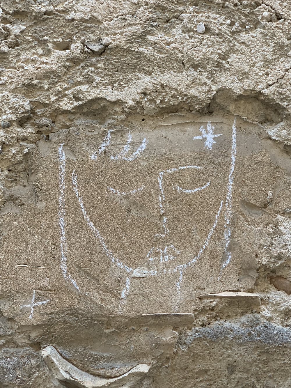 Found on an ancient wall in Antibes, France