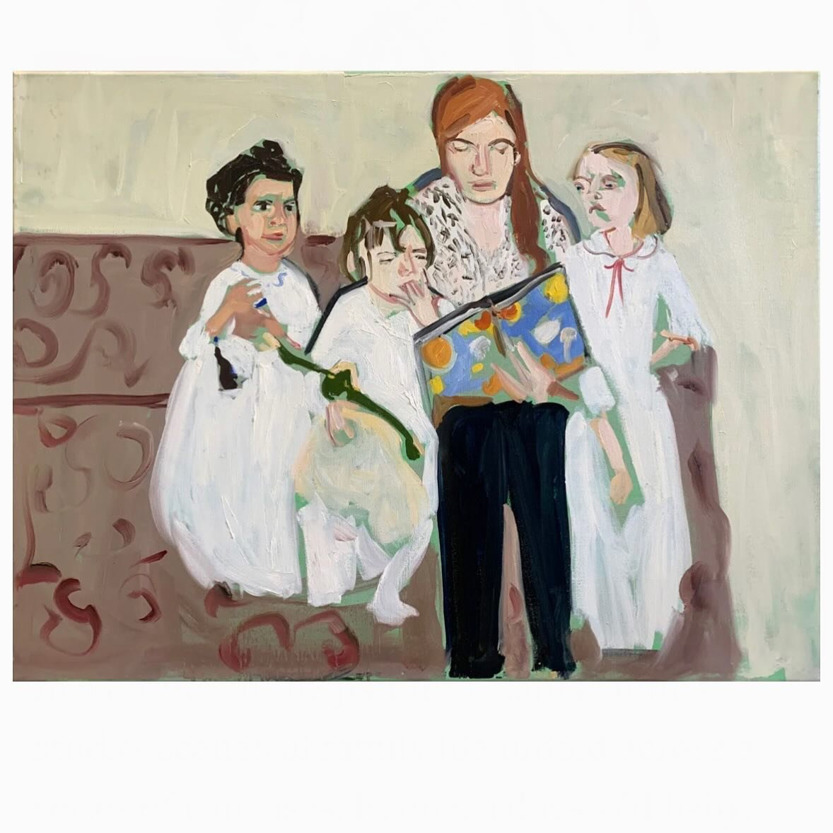 Chantal Joffe, &ldquo;Story&rdquo; 2020.

From the great English empath Chantal Joffe, a beautiful reminder that every day is Mother&rsquo;s Day 🥰.

#mothersday #momlife #mom #grateful #womenartists #painting #chantaljoffe