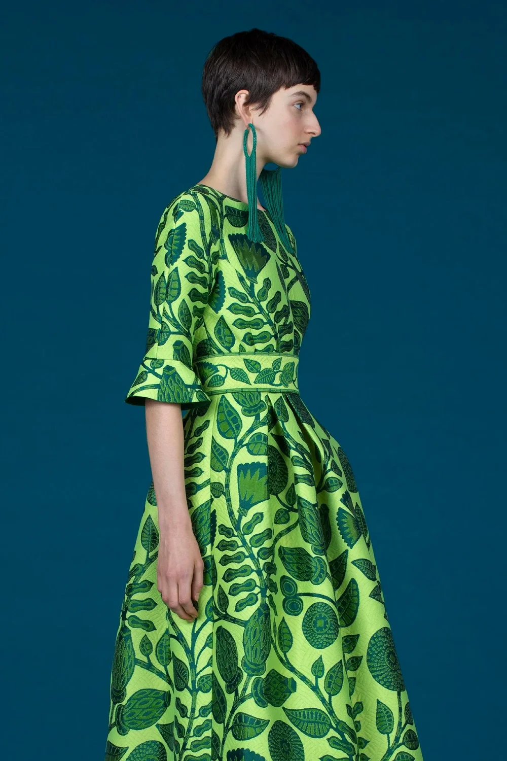 green dress singapore Summer Dresses for Women Flowy Casual Midi Dress Beach Vacation Sundre –  Divahotcouture main image 1