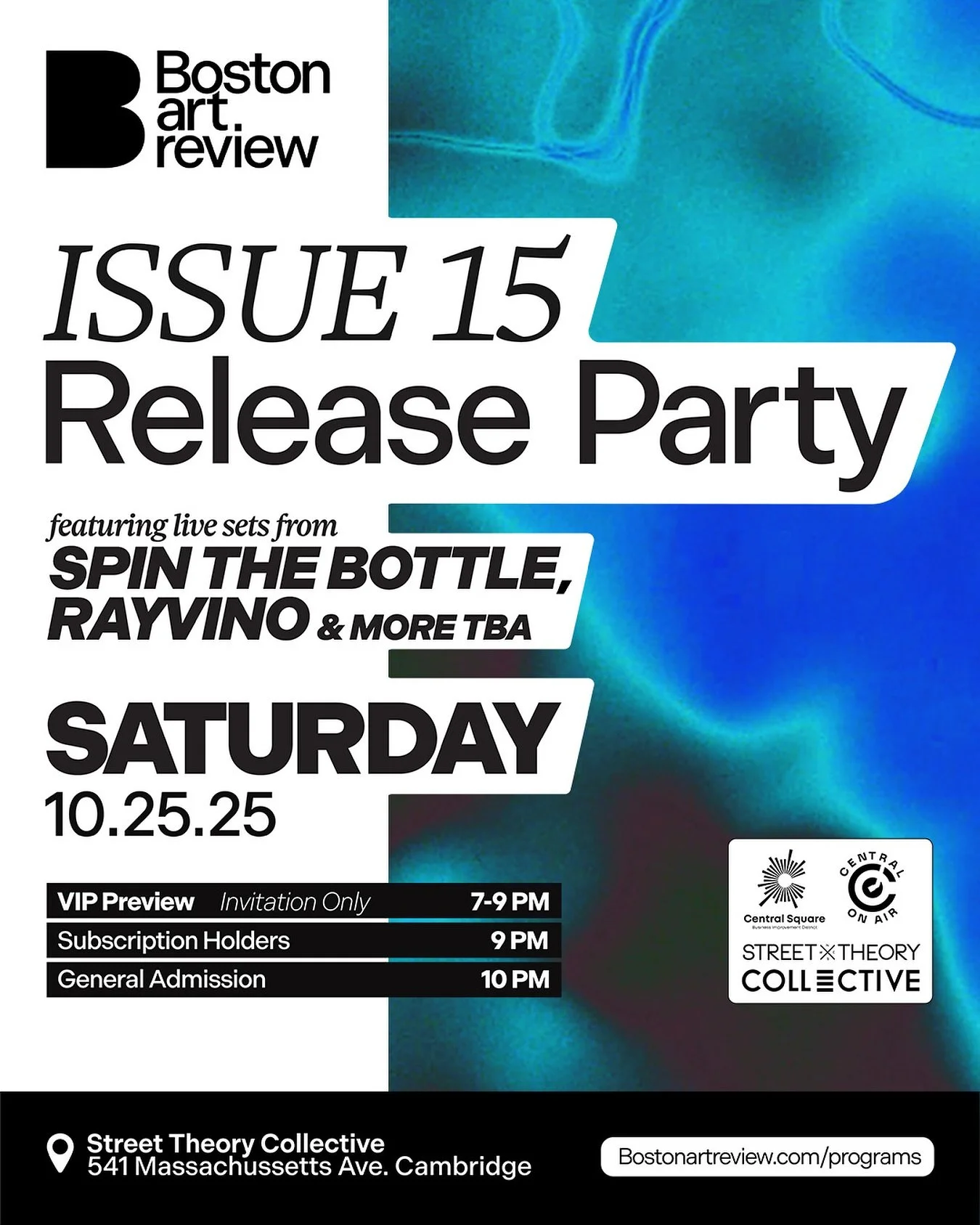 Woot!! This rager is TONIGHT! And as always it will be electric. The best crowds and the best music for the best cause! 

Tickets still available. See you there!?👀💃🏿🤩🥳

#bostonartreview #bostonartscene