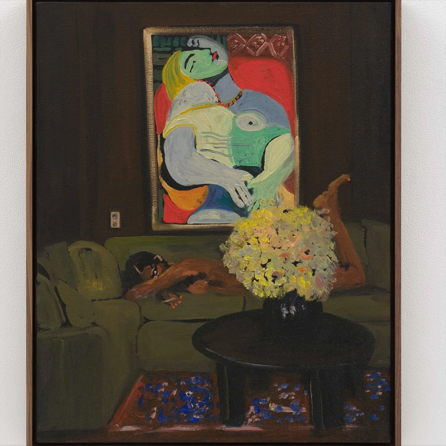 Artist Danielle McKinney paints women doing something we rarely see women - especially Black women - doing in paintings: resting. Trained as a photographer and known to be a voracious student of art history, McKinney brings a textured, cinematic qual