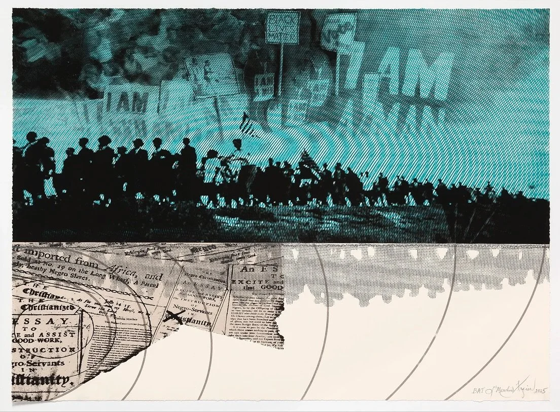 Head to the blog for amazing words from two very important, deeply inspiring Boston-based artists. Daniela Rivera and L'Merchie Frazier discuss their creative adventures translating their 3D practices into  the 2D world of print. 

I can't wait for y