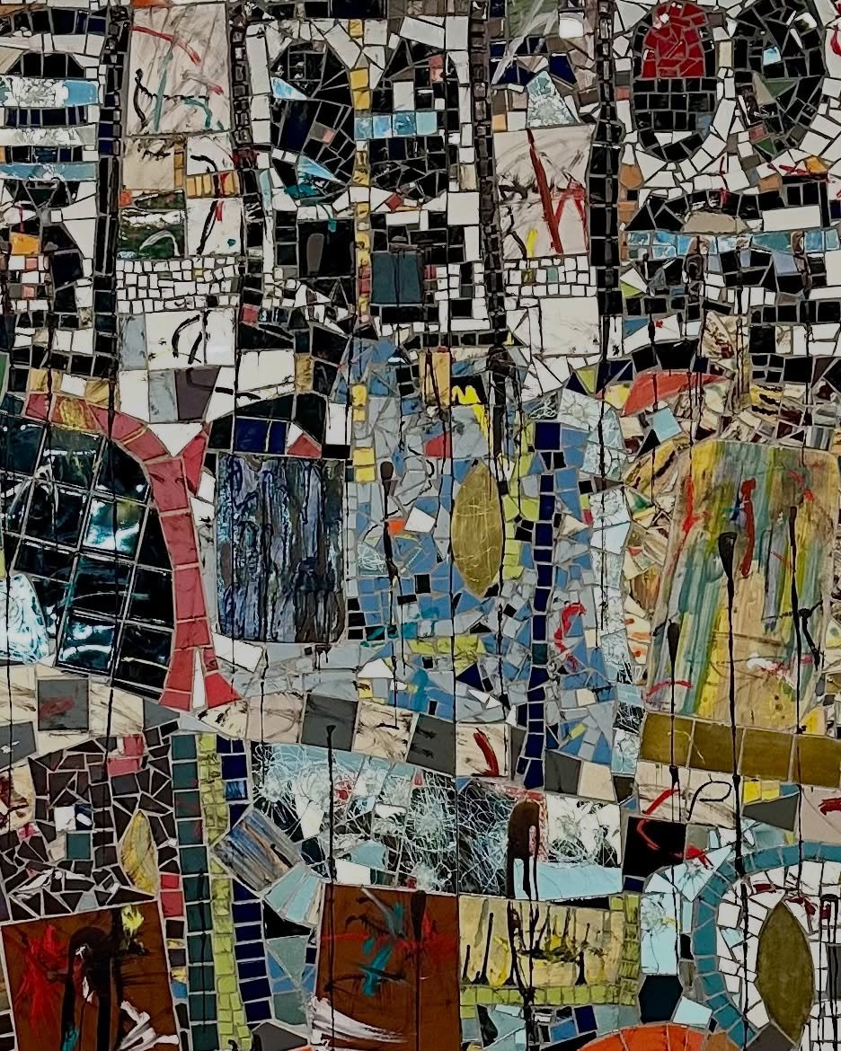 @rashidjohnson &quot;A Poem for Deep Thinkers&quot; curated by the brilliant Naomi Beckwith at the @guggenheim NY will close January 19 - please make plans to see if you haven't already!! Johnson is a restless, prolific, endlessly curious and courage