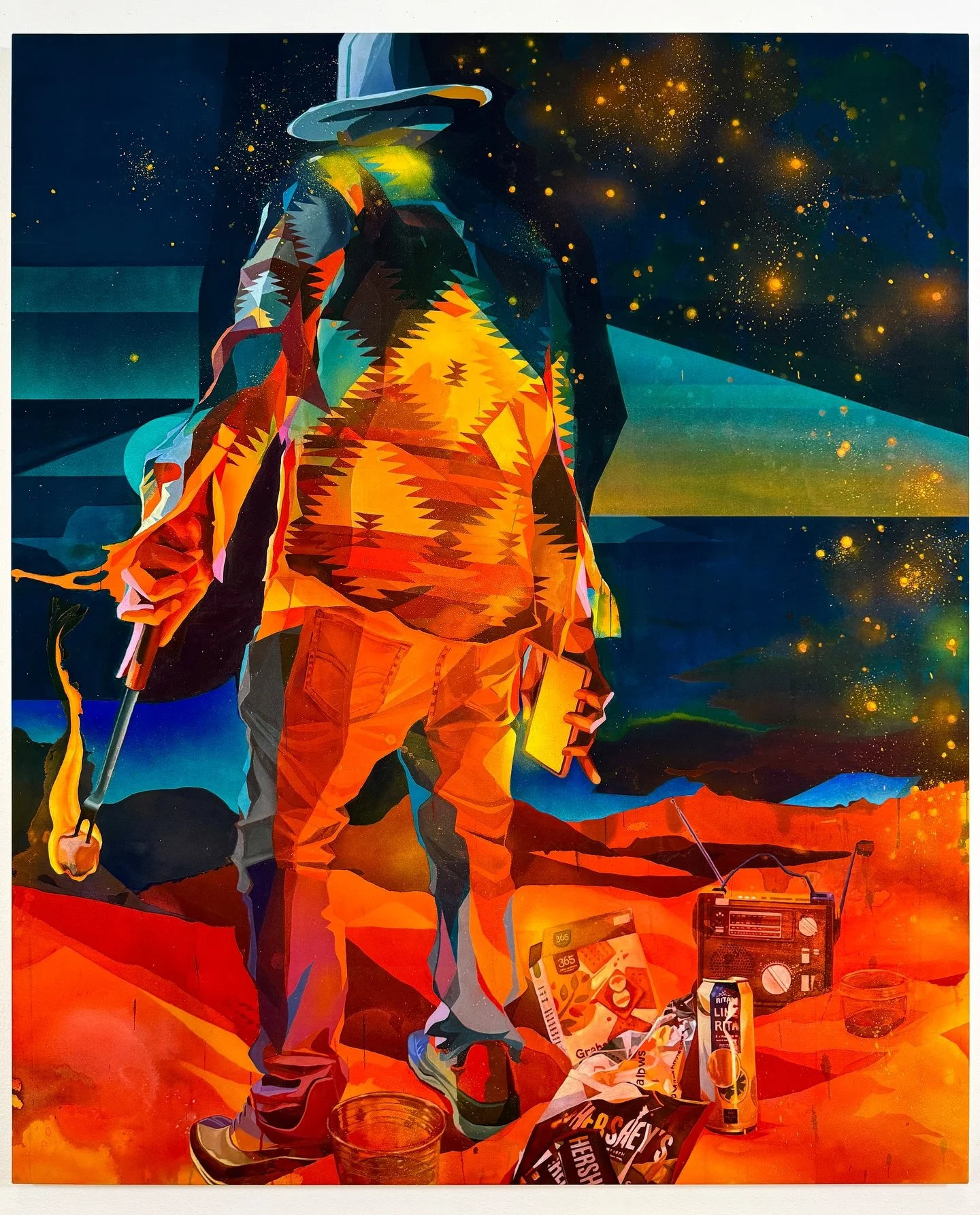 Today is your last chance to see the exquisite work of Esteban del Valle @lamontagne_gallery in SOWA. 

Reflecting on the absurdity of contemporary life, given its excesses and detachment, Del Valle creates works that press on the tension between int