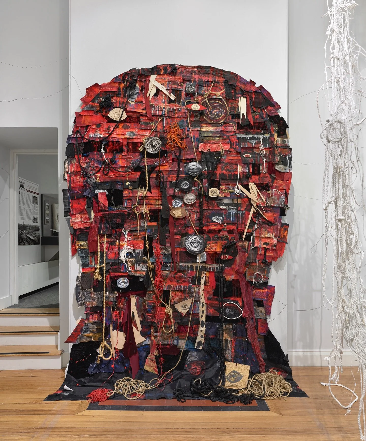 Heidi Whitman has created a multilayered, full-body, immersive environment at the New Bedford Whaling Museum. "Ahab's Head: American Vengeance" considers the long history of violence in America through the lens of Herman Melville's 1851 mas