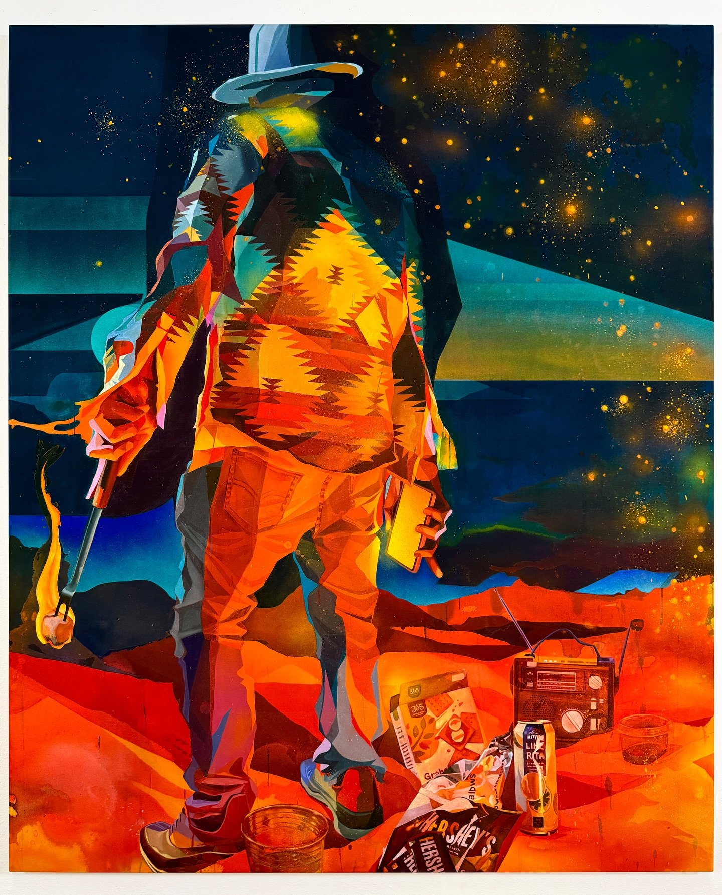 Today is your last chance to see the exquisite work of Esteban del Valle @lamontagne_gallery in SOWA. 

Reflecting on the absurdity of contemporary life, given its excesses and detachment, Del Valle creates works that press on the tension between int