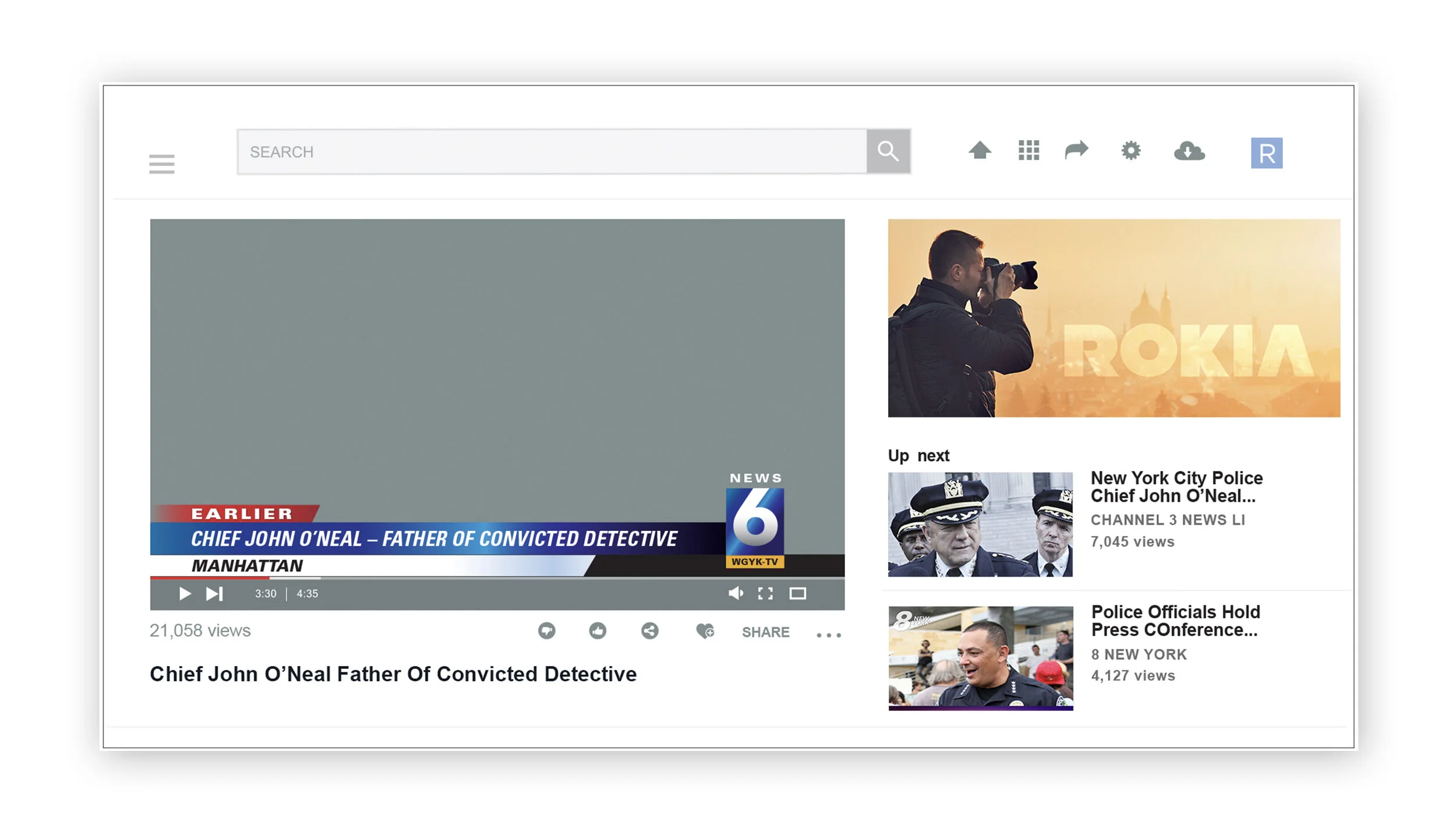 "YouTube" Webpage Graphics