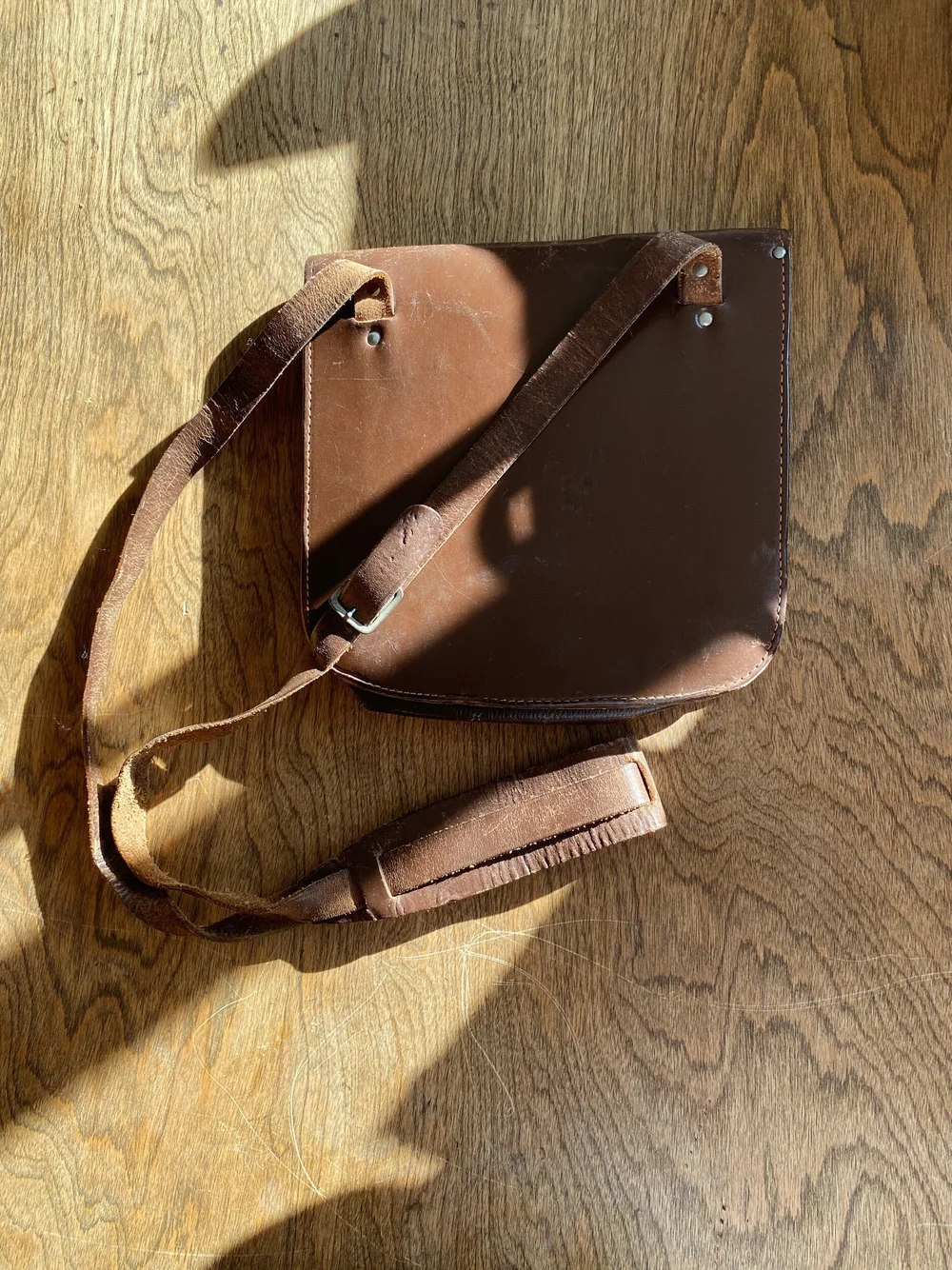 Genuine Leather Satchel Woodland Sisters