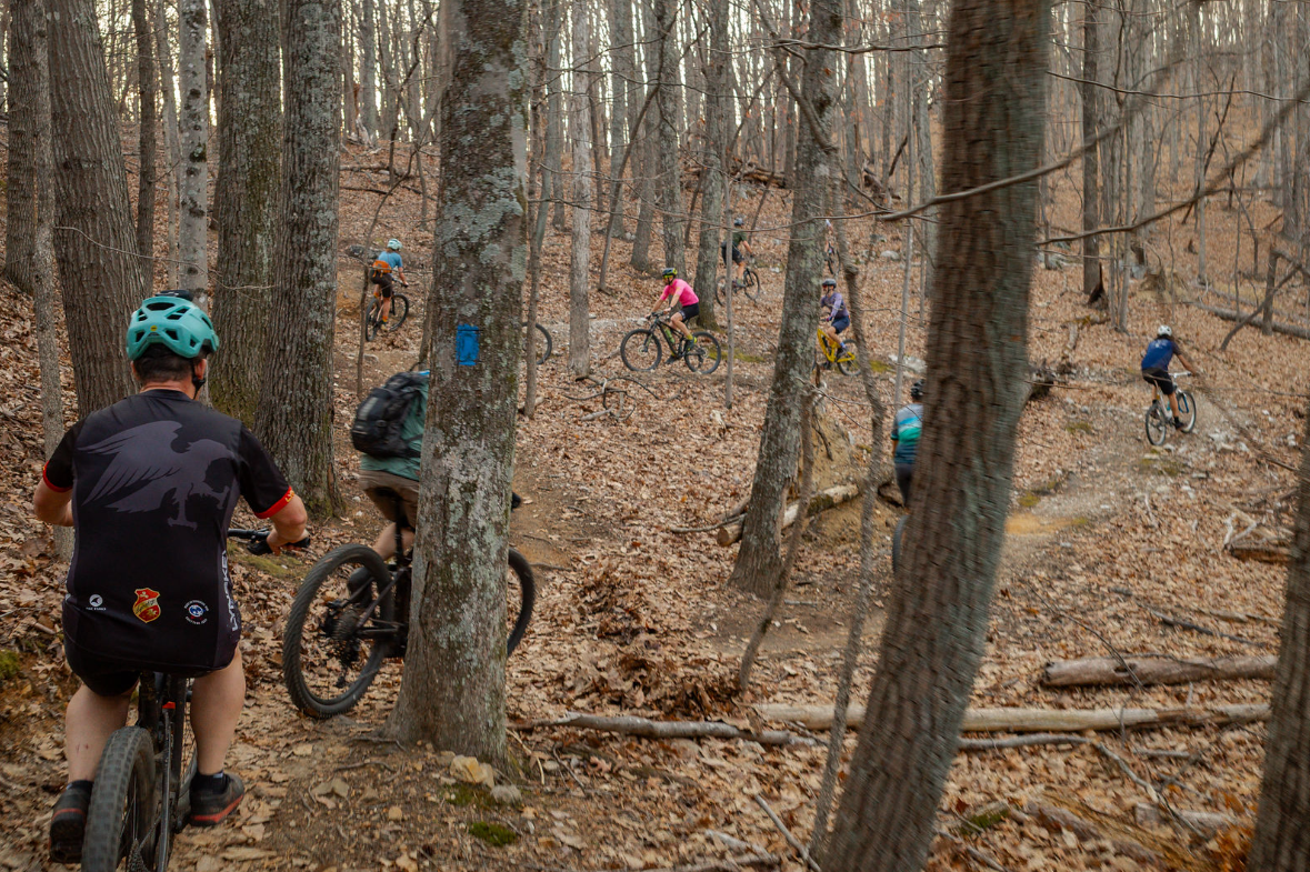 Roanoke Mountain Bike Alliance group ride