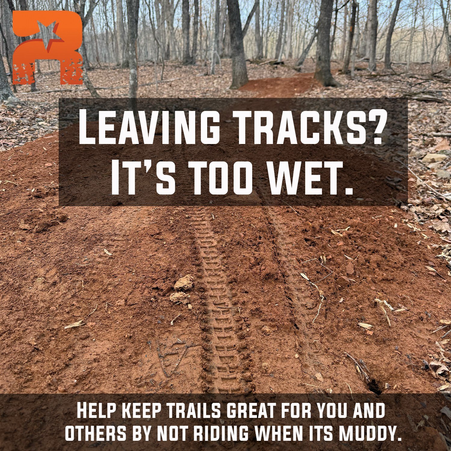 With all the rain yesterday and some freezing overnight temperatures forecasted for the week, here's a friendly reminder to be aware of trail conditions and please avoid using trails when wet or muddy. Thanks!