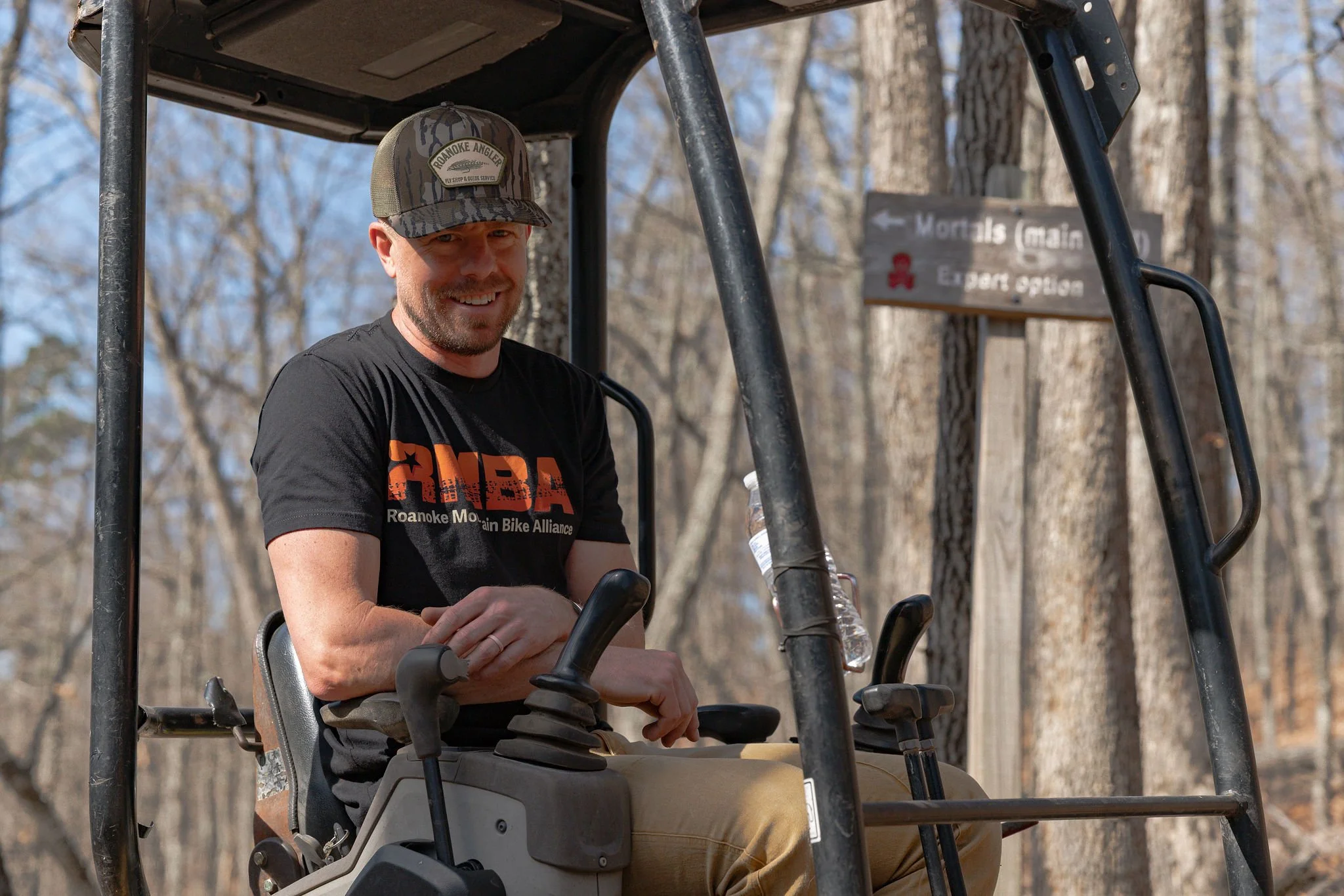 Roanoke MTB Alliance Trough Trail Work