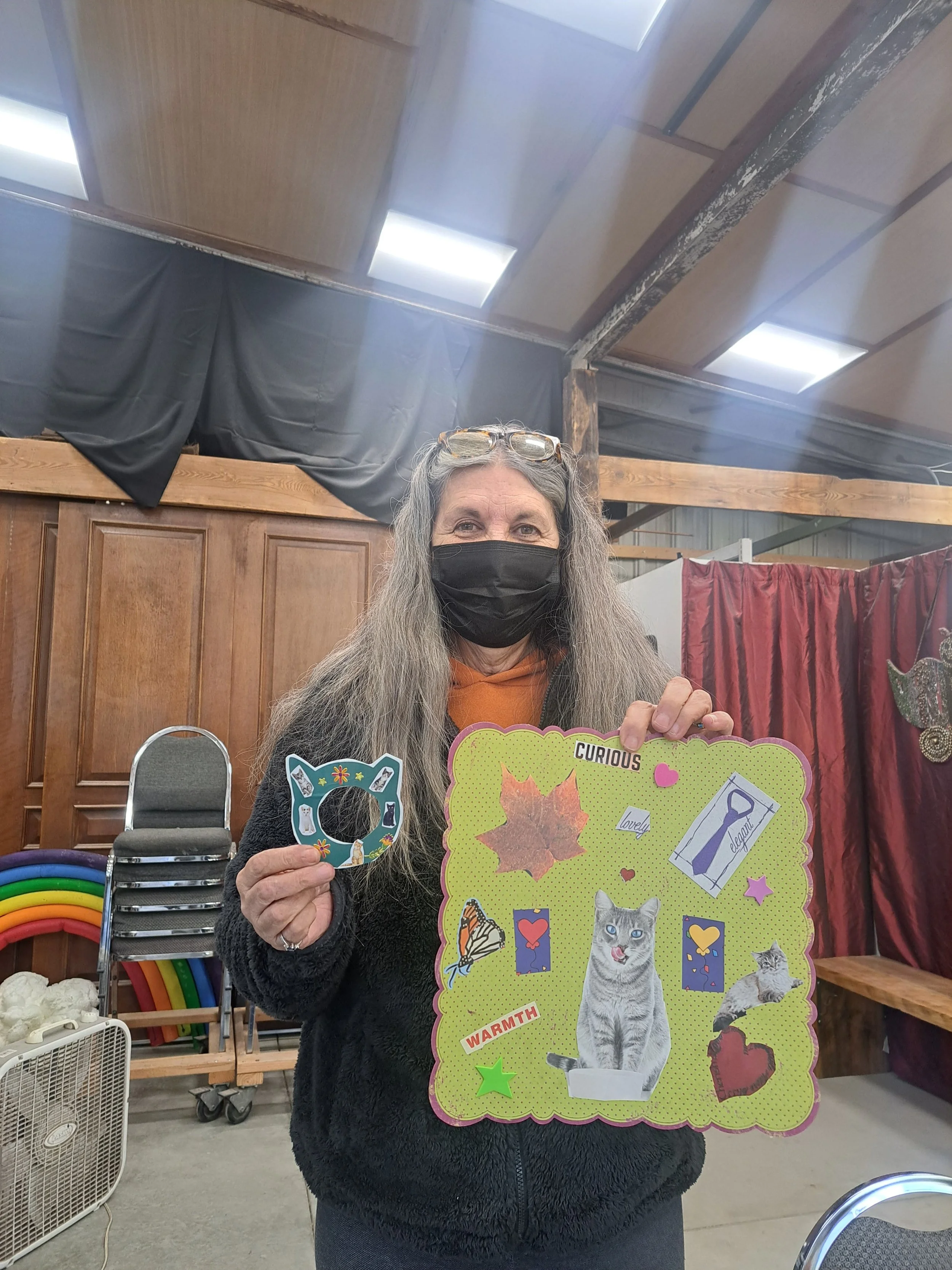 Cat Collages Event with the Repurpose Project
