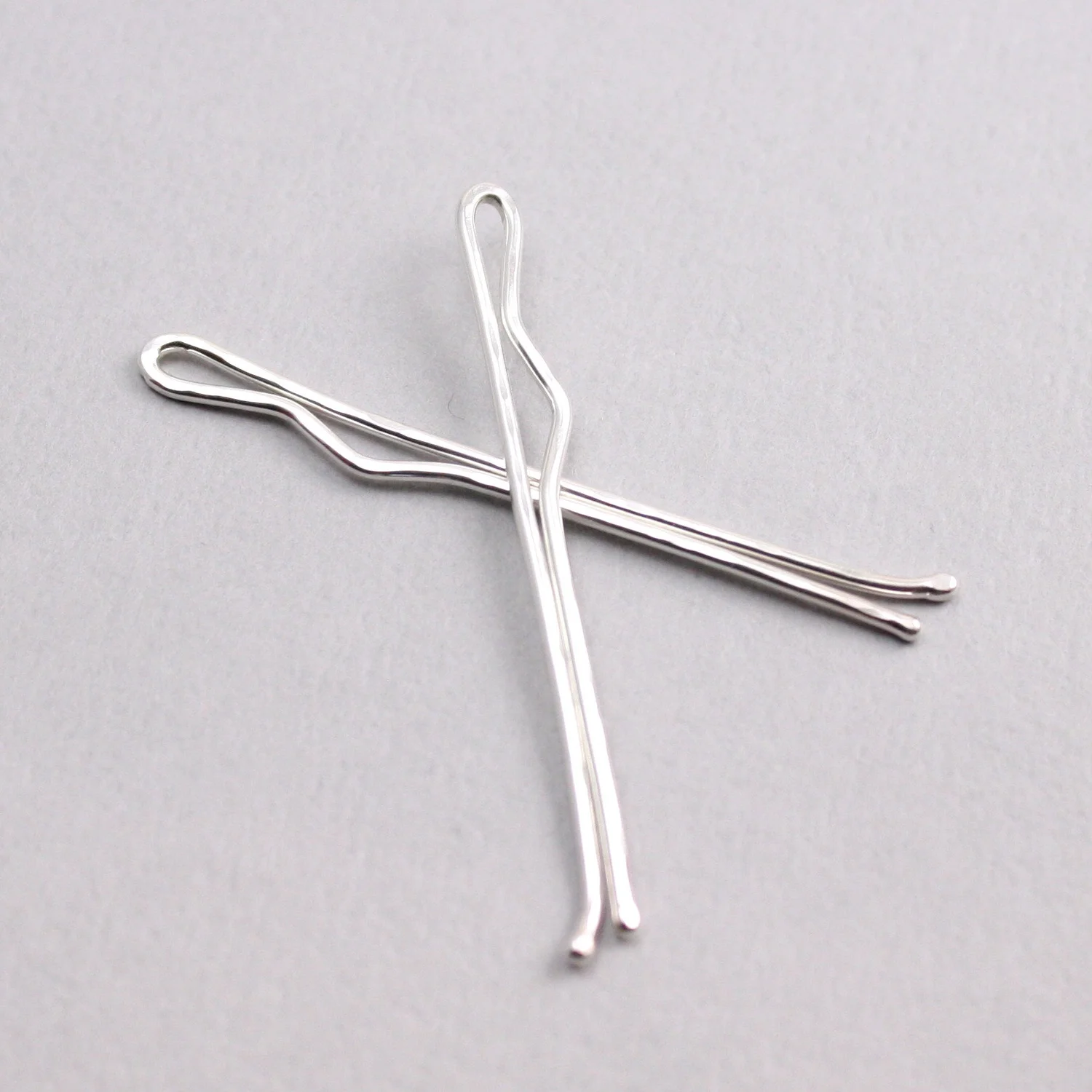 Pair of Sterling Silver Bobby Pins — Pamela M. Clifton