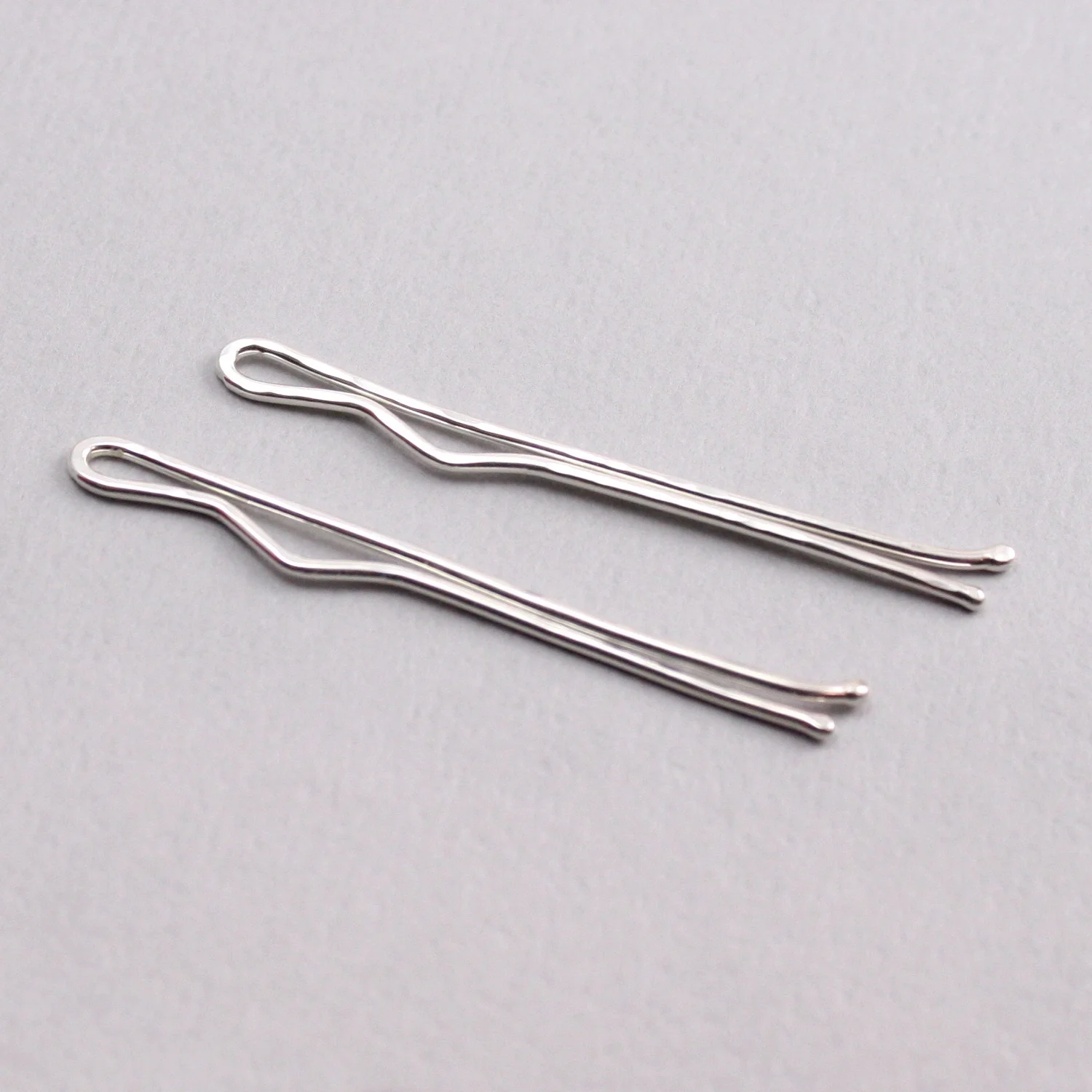 Sterling Silver Bobby Pins Skull Bobby Pin | The Gilded Witch main image 4