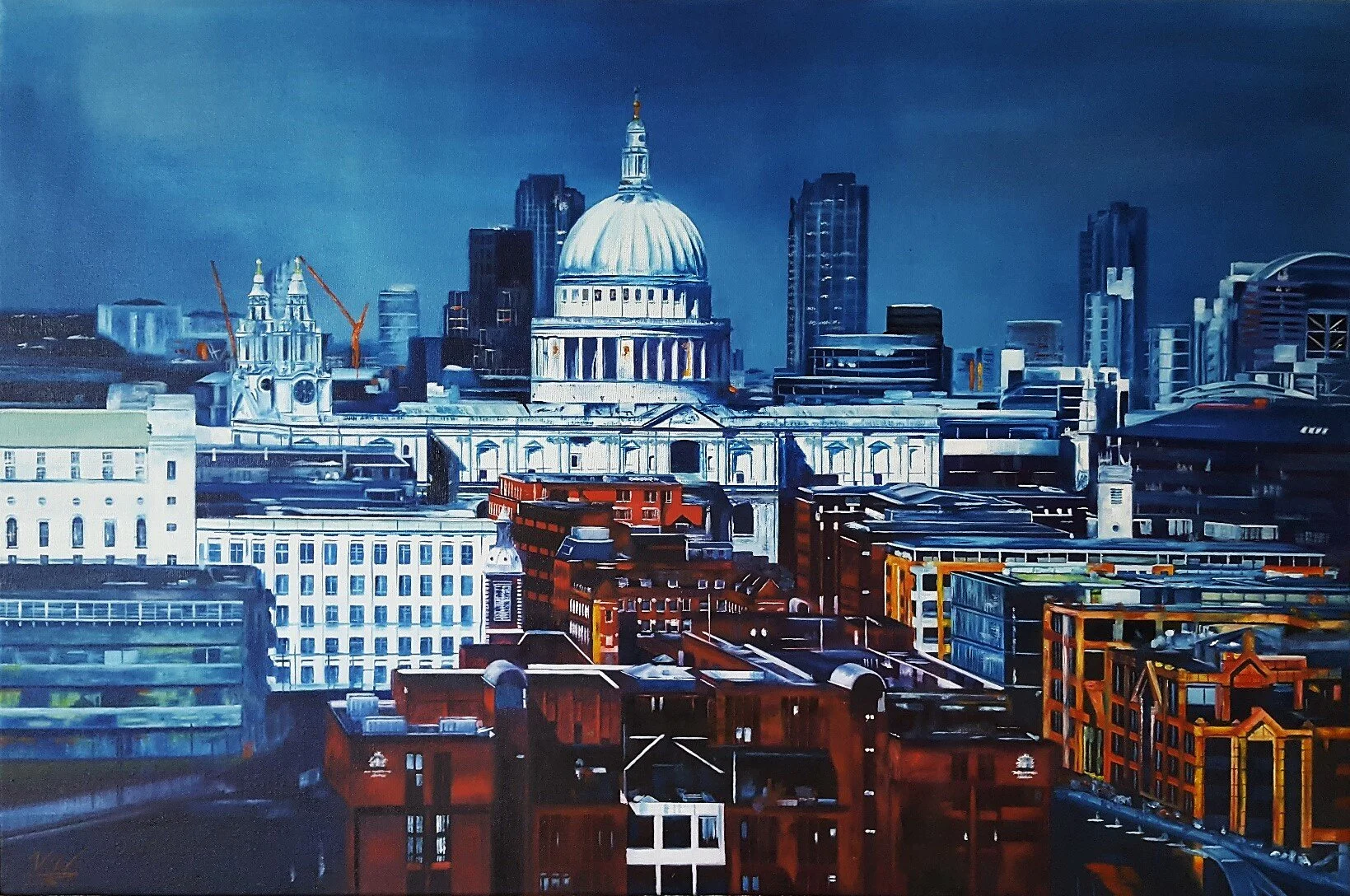 'View from the South Bank' 