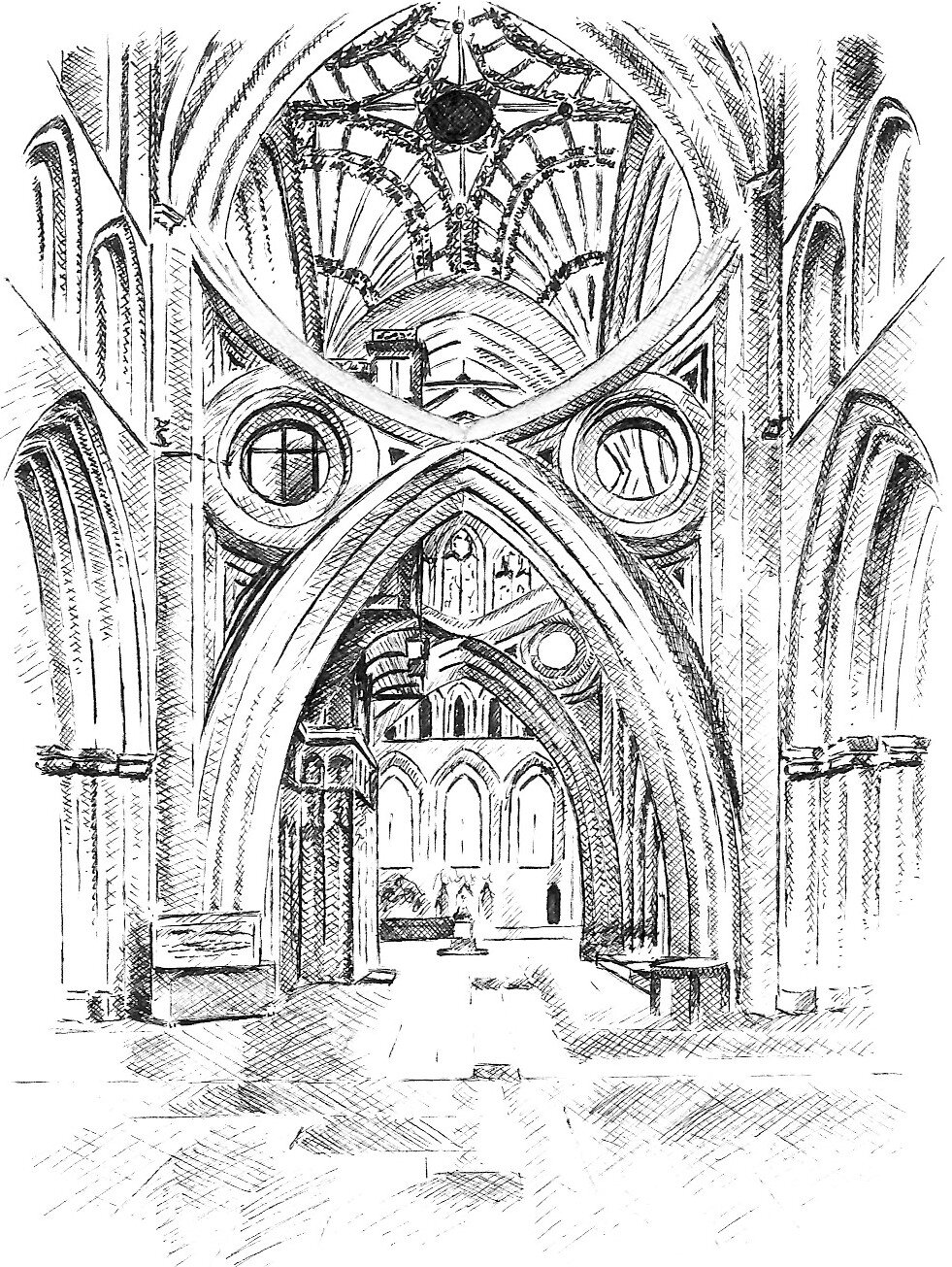 'Transepts and Crossing'