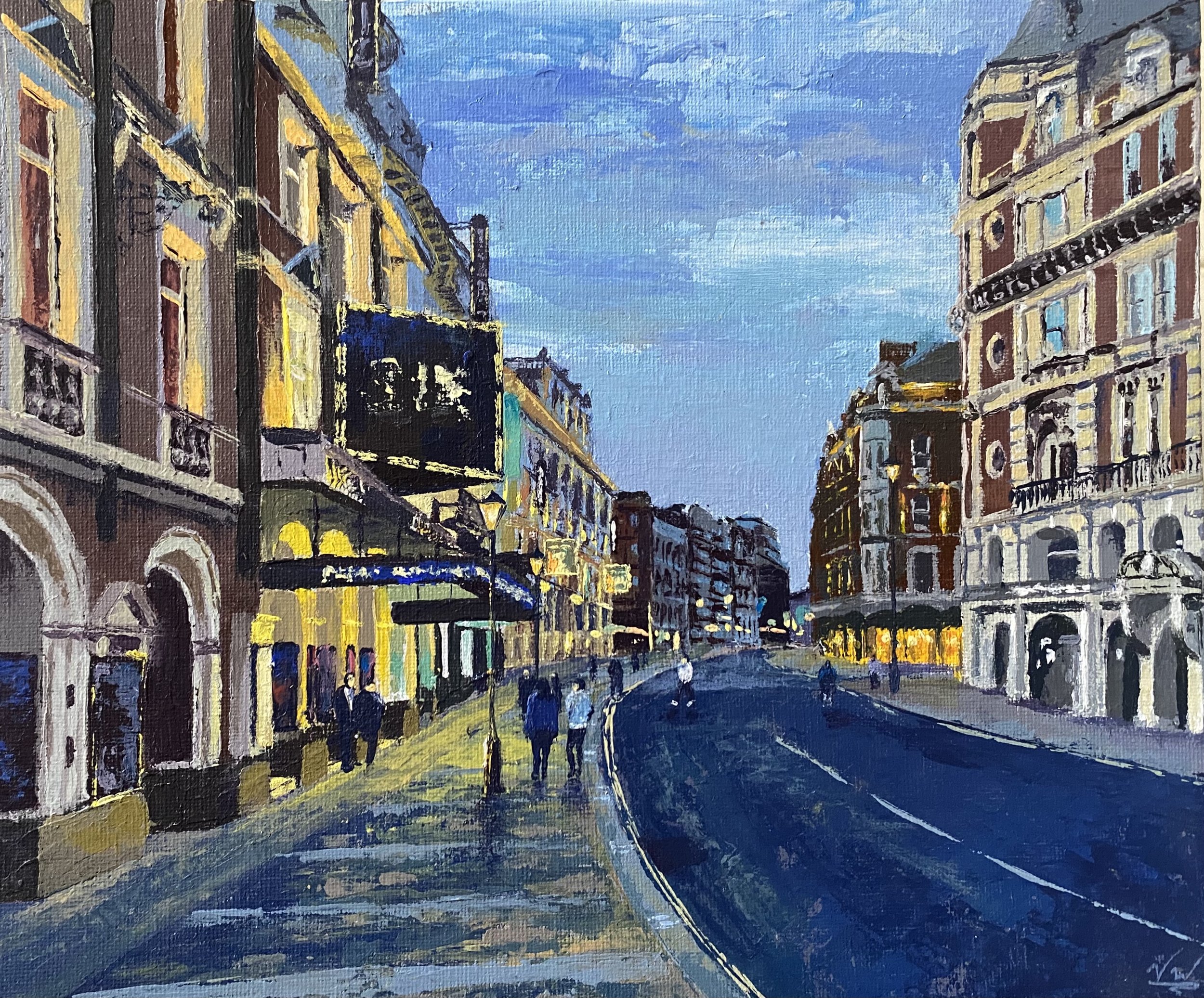 'The Strand in the Evening'