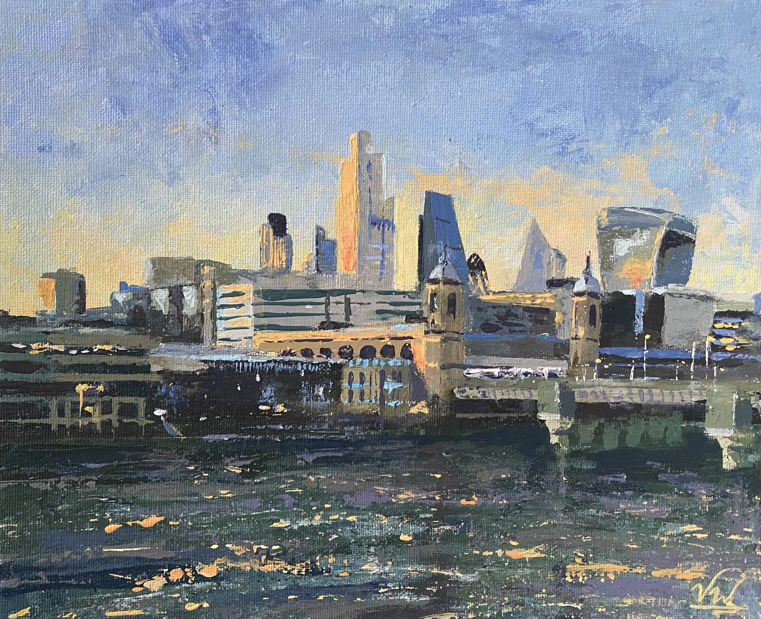 'Evening View of the City'