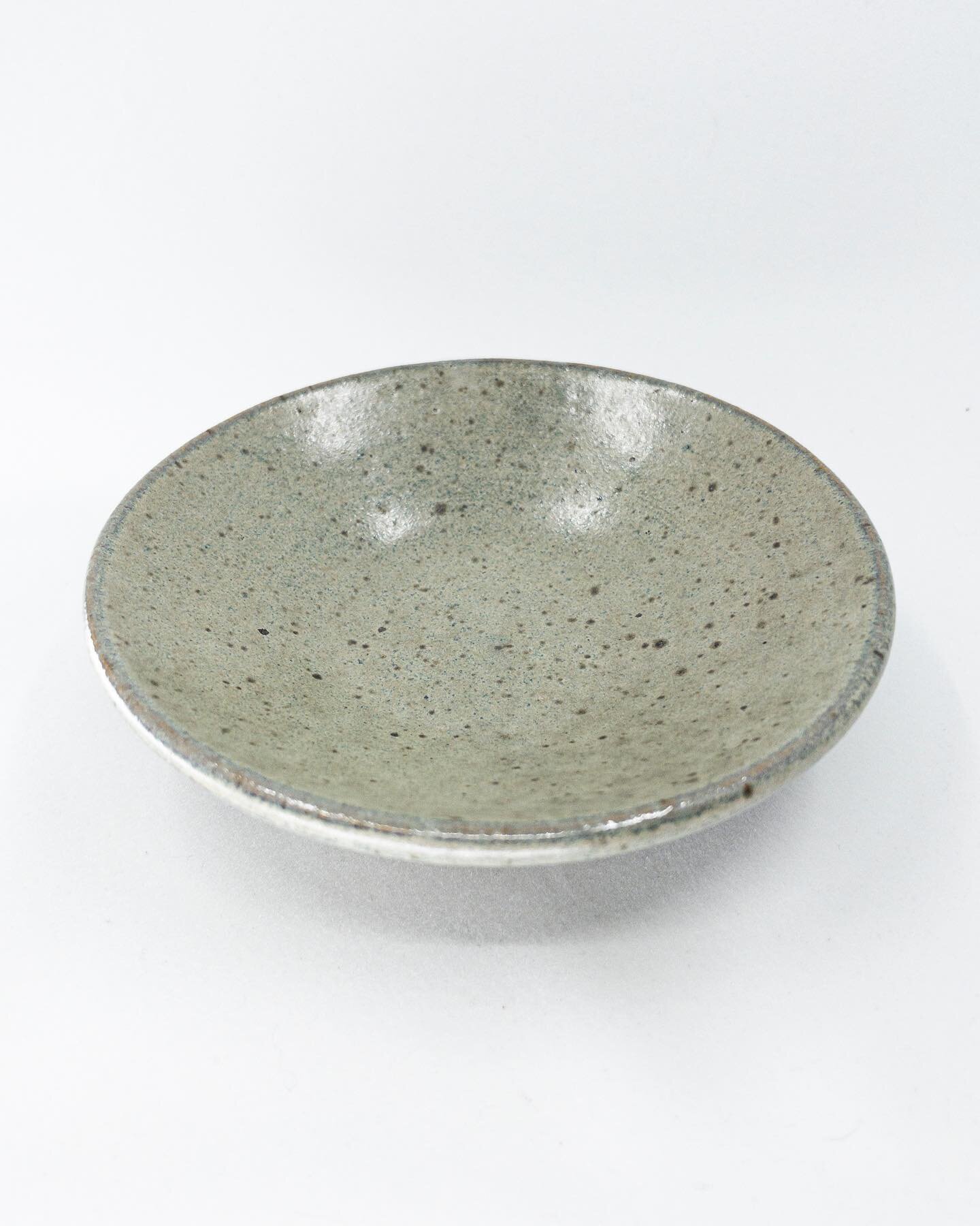 Small green dish. Made from reclaimed stoneware with a green, reduction fired to cone 10. This little bowl is one of the smallest and simplest things I&rsquo;ve made recently, but it&rsquo;s one of my favorites.
.
.
.
.
.
#pottery #ceramics #handmade