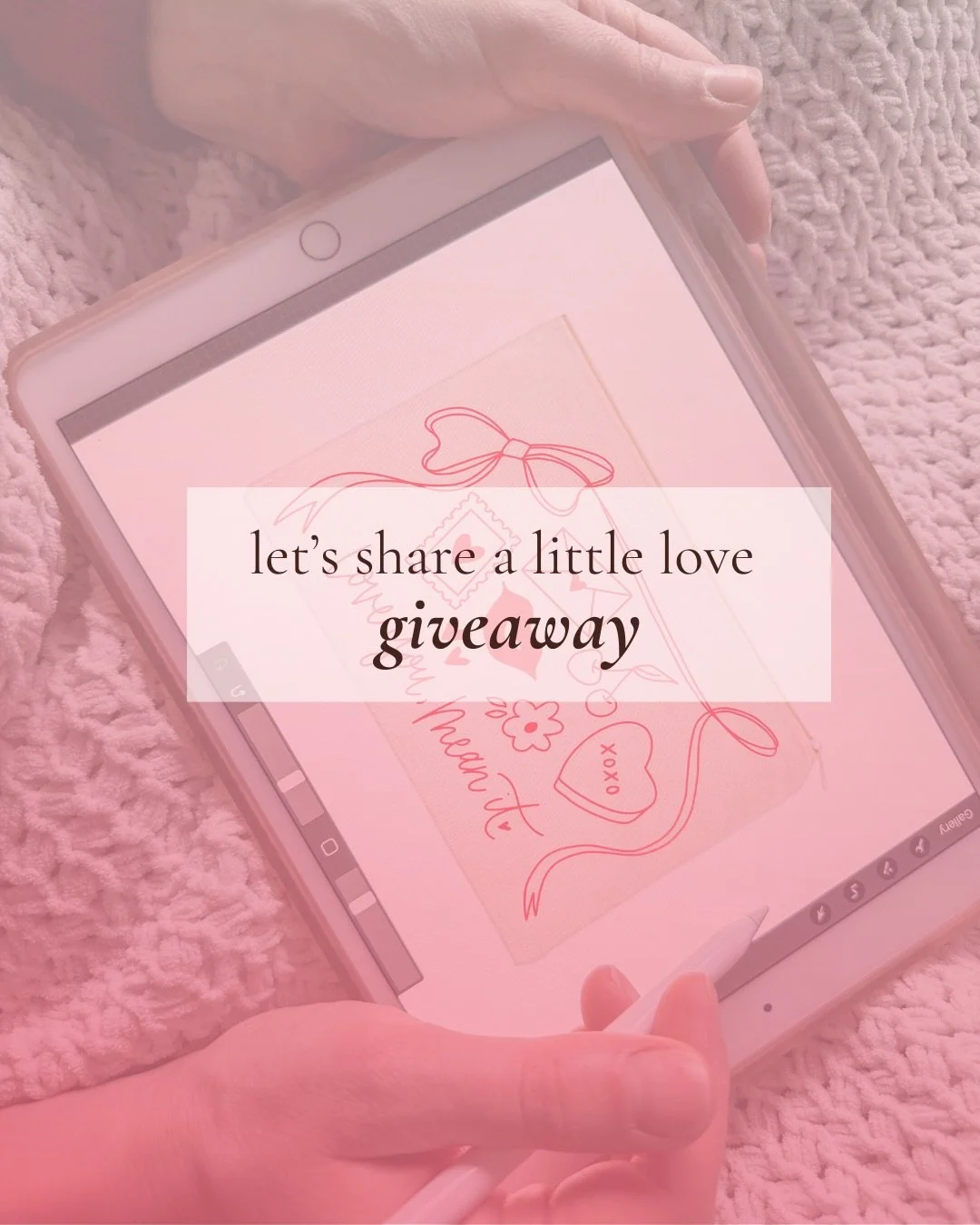 let&rsquo;s share some love, eh?

it&rsquo;s hard to post things when the world is burning, but i figure we could all use a little extra love right now🫶🏼. something handmade that you can share with your best gal.

so a little galentine&rsquo;s give