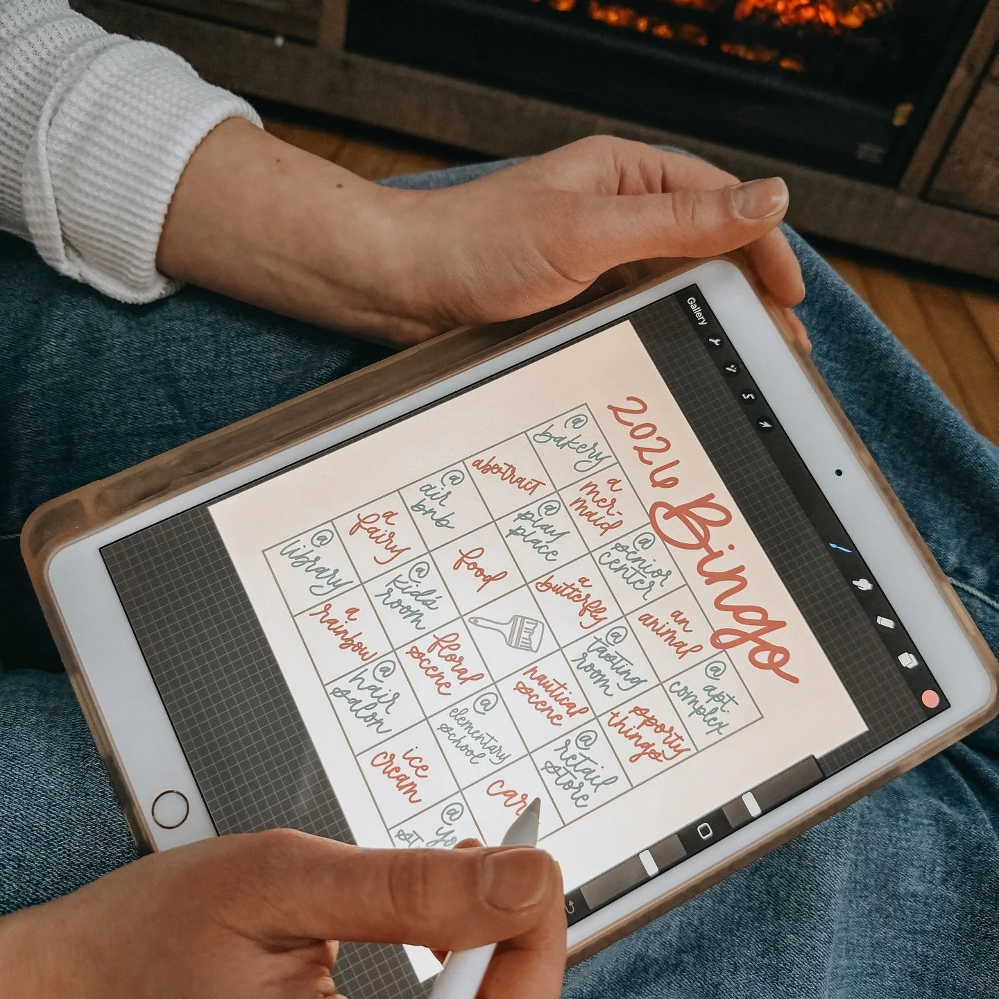 << b i n g o >>
putting out the vibes for some things on my 2026 &ldquo;bingo card&rdquo; &mdash; are you on there? 👀

i&rsquo;ve already hit bakery, got a play place booked for later this month, and next up: proposal for an ice cream sh