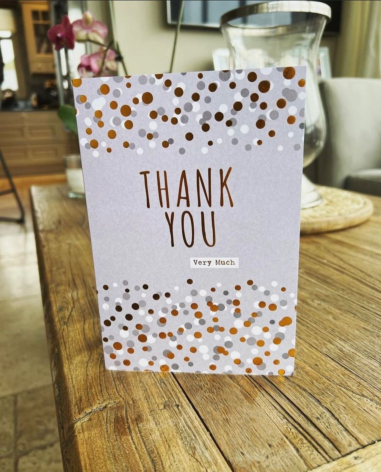A thank you card from very happy clients ☺️🥂🏠

We work extremely hard to make sure all of our clients are 100% satisfied with the job we do. 

If you have any questions, queries or would like a quote, don&rsquo;t hesitate to get in touch - 087 675 