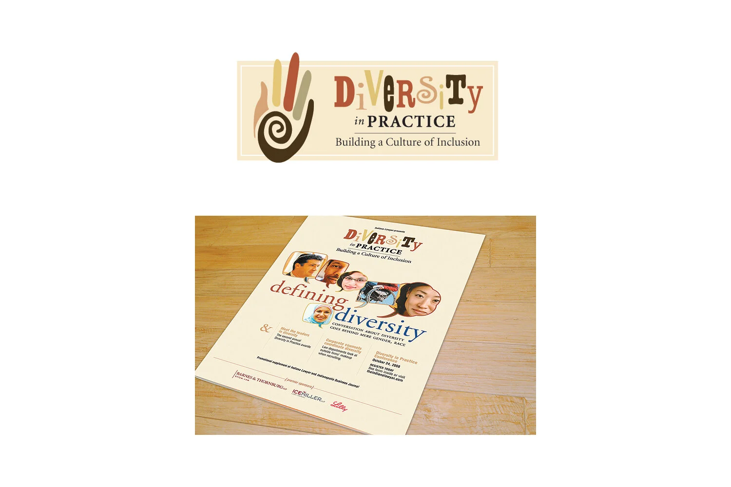 Logo and supplement cover