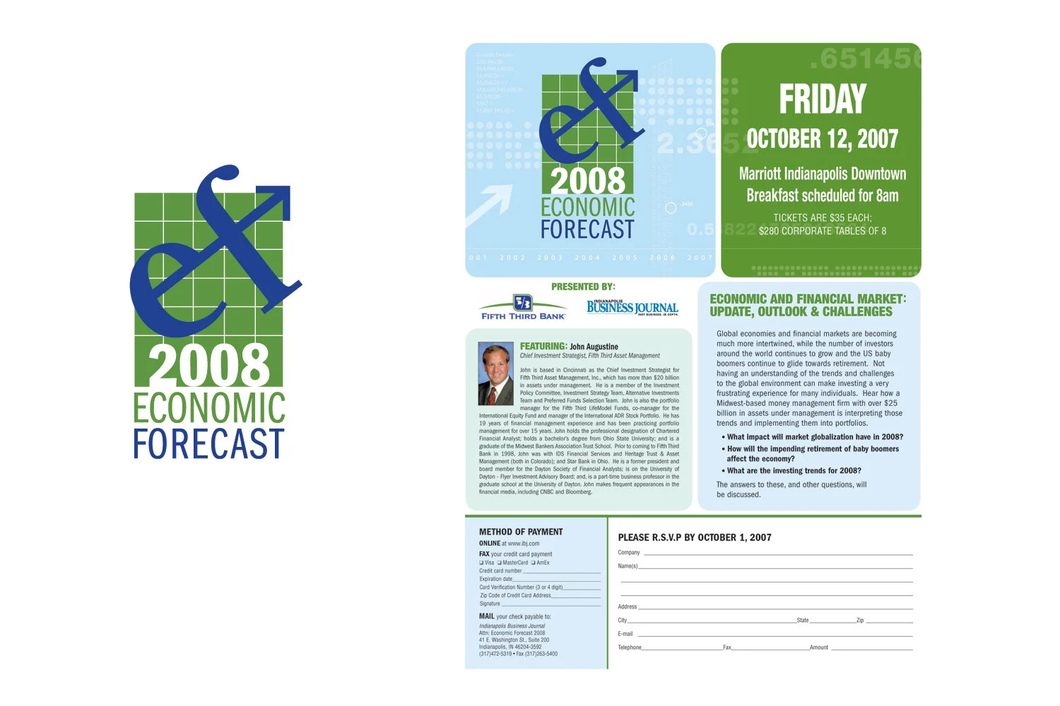 Logo and event direct mail
