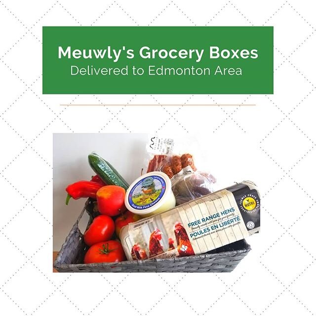 We're working with our local farmers and producers to bring in some local veggies for our grocery boxes! Box #9 is now up on the website.