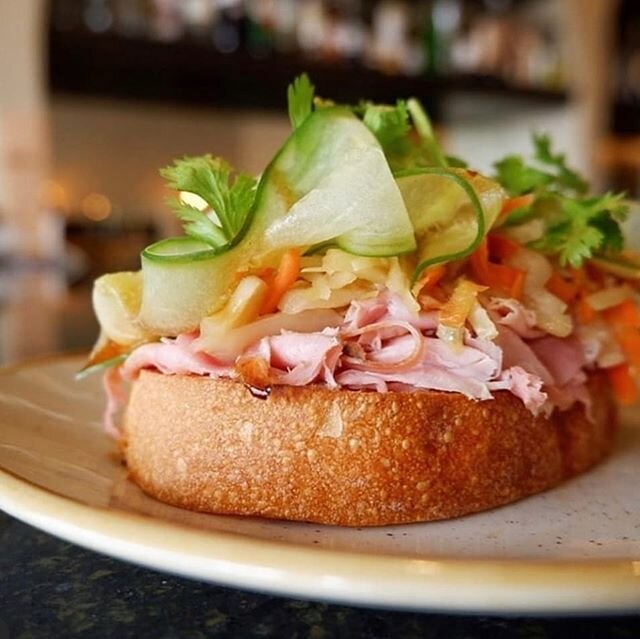 We're not doing any &quot;ready to eat&quot; foodservice right now, but our friends down the street at @ouipartake are keeping #MeuwlysOnTheMenu with this beautiful tartine! #yegfood #eatlocal