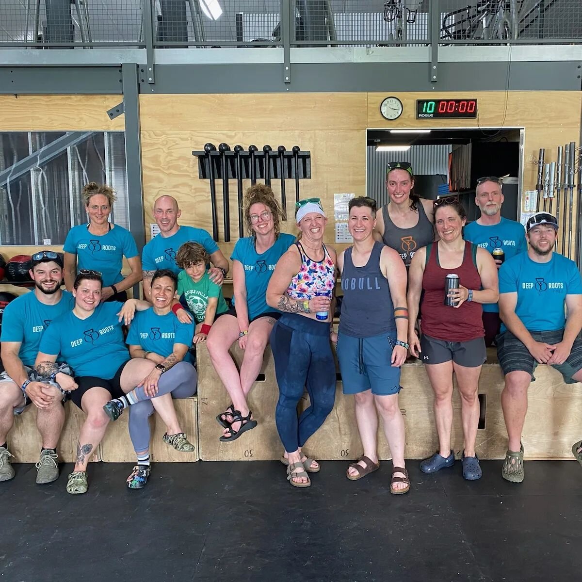 What a day! We had 4 teams of athletes head down to Green Mountain Community Fitness for their &quot;Cross Pollinator&quot; competition. It was a hot one, and the workouts were intense, but everyone did a fantastic job! We couldn't be more proud of t