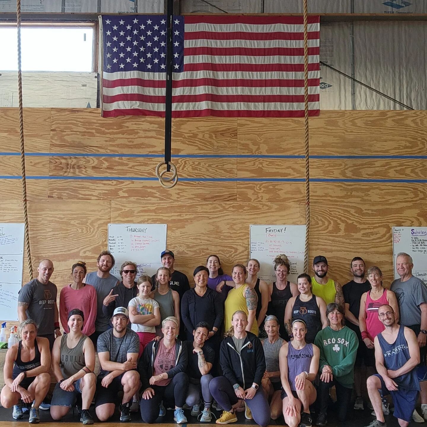 Memorial Day Murph with this fine group of people. 💪