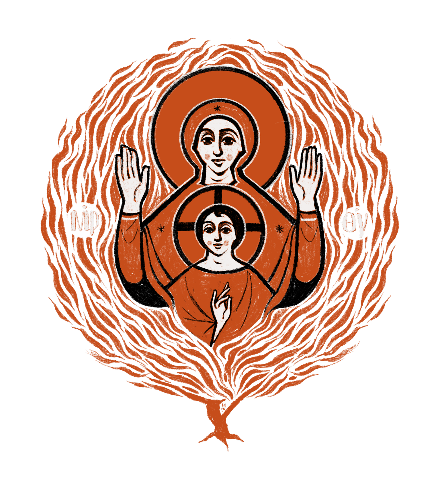 ILLUSTRATIONS — George Makary Coptic Icons