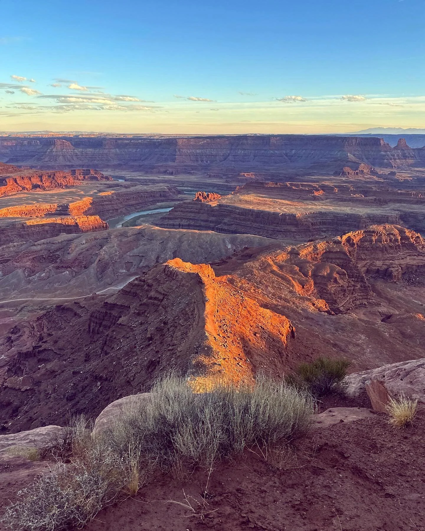 Dreamy desert sunset 💜🧡