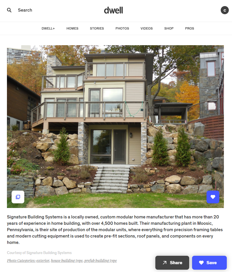 Dwell 5 Pennsylvania Prefab Companies To Pay Attention To Signature Building Systems