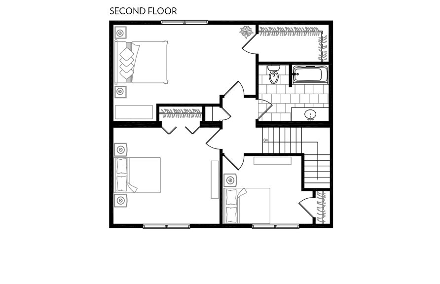 Ponderosa Signature 2nd Floor Plans Furniture Multi-family Townhomes Construction.jpg