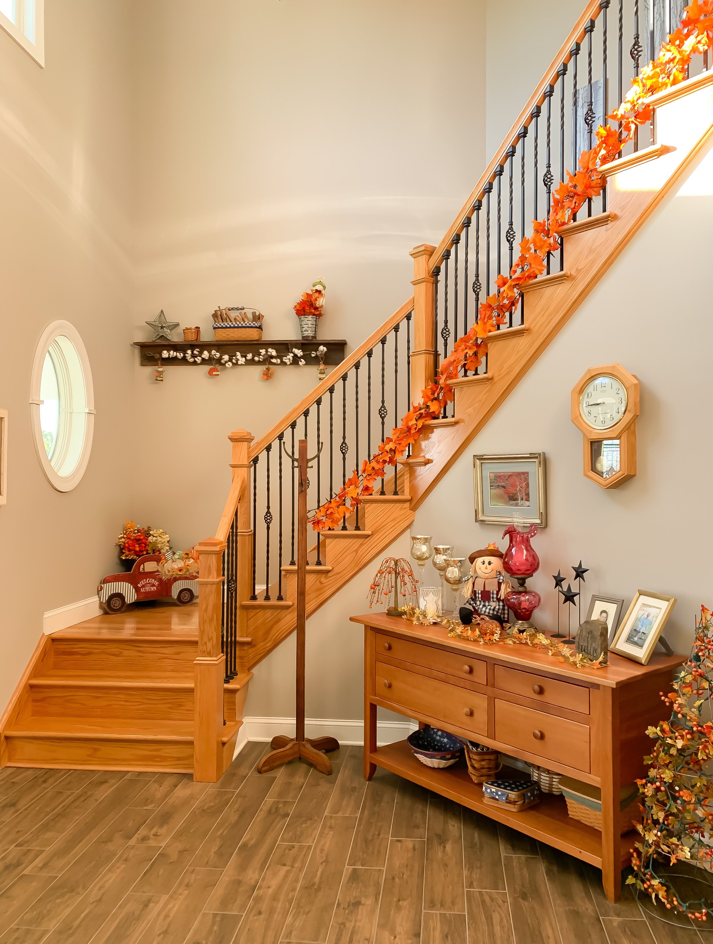 Double Height Foyer Entryway in Modular Home.JPEG