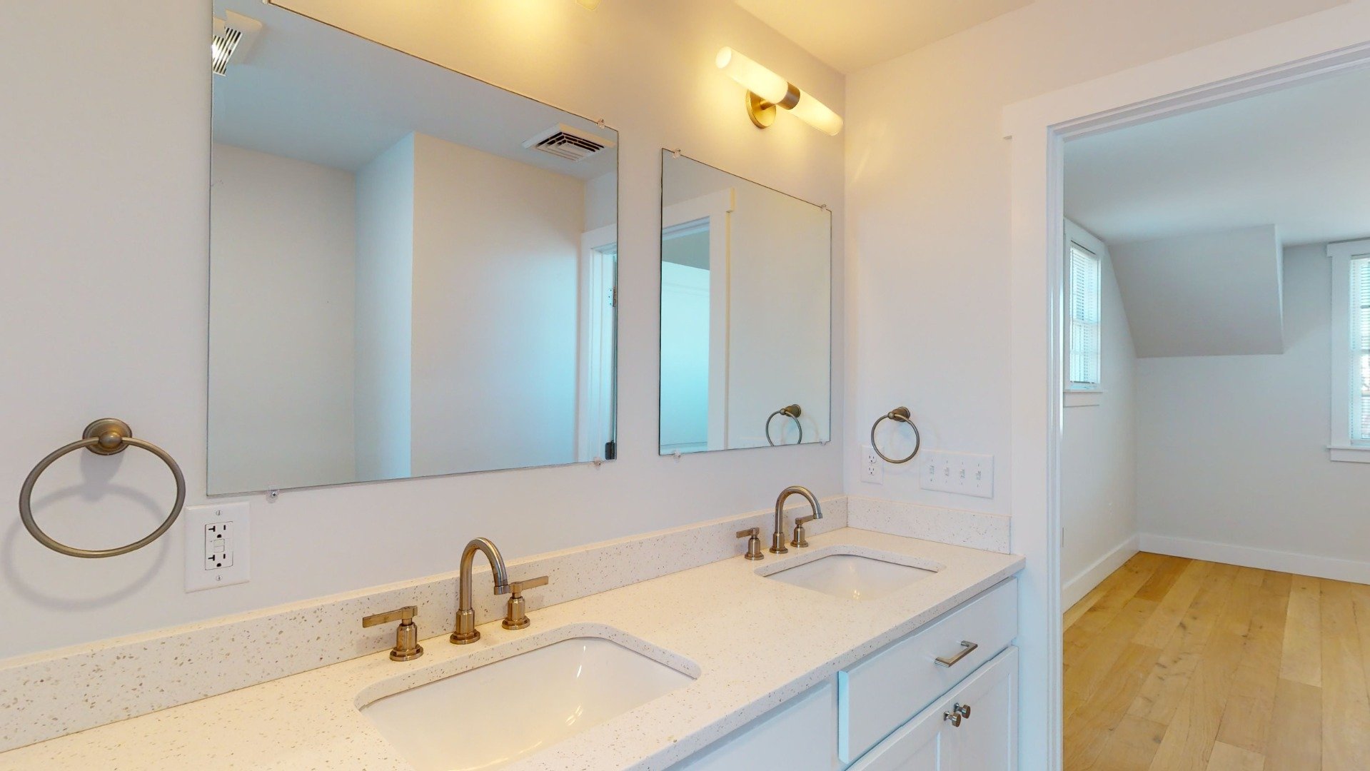 Double vanity in two story modular home.jpeg