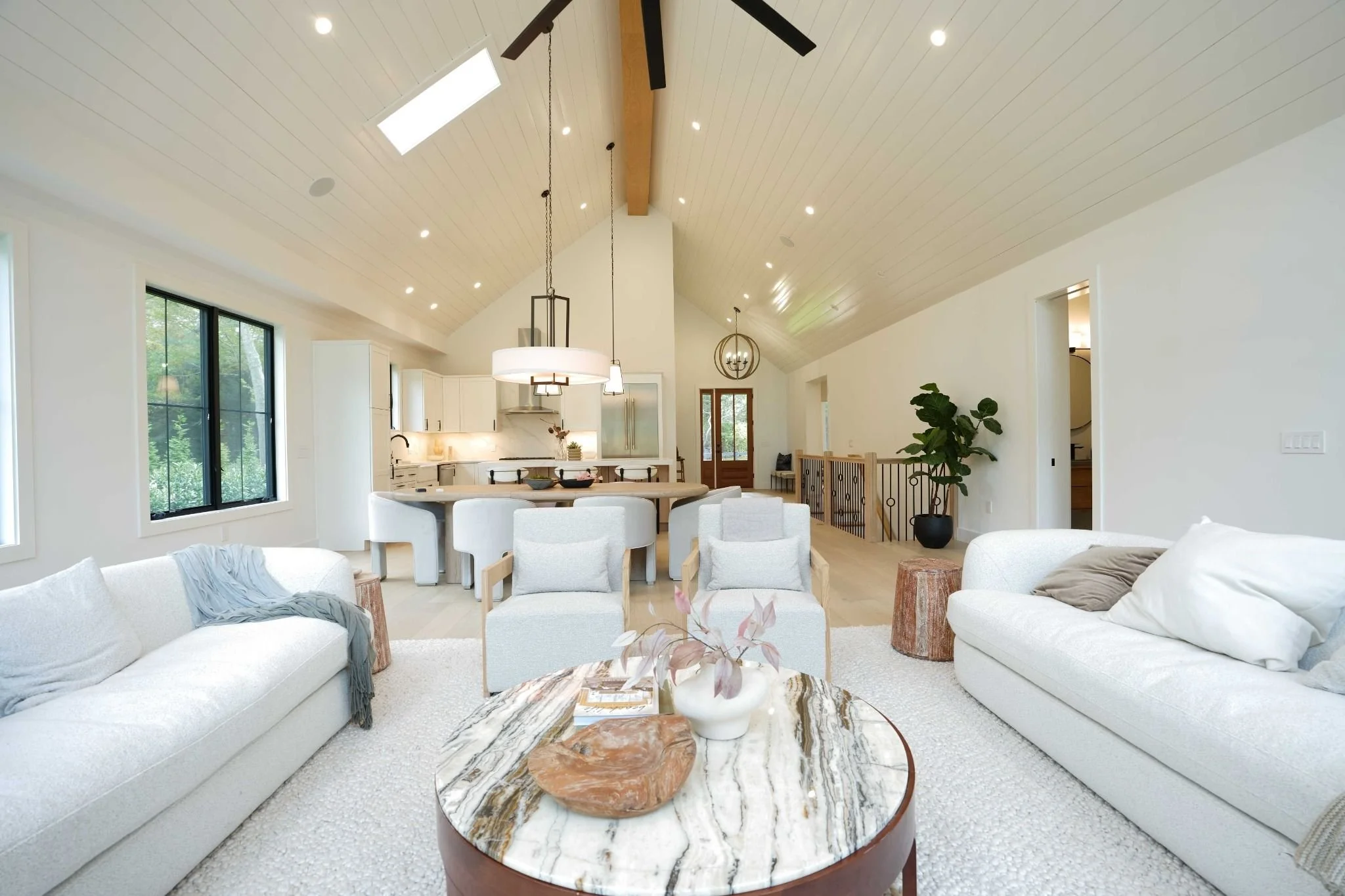 Custom Modular home Cathedral Ceiling Open Floorplan Signature Building Systems.JPG