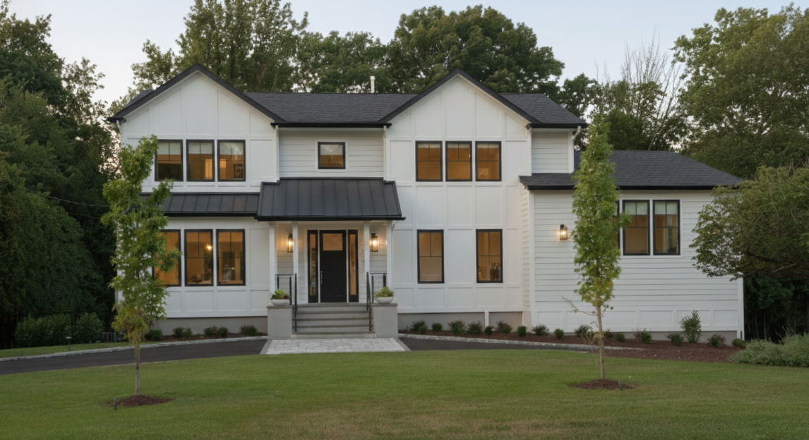Two-Story Modular Home Rebuild After Fire Damage