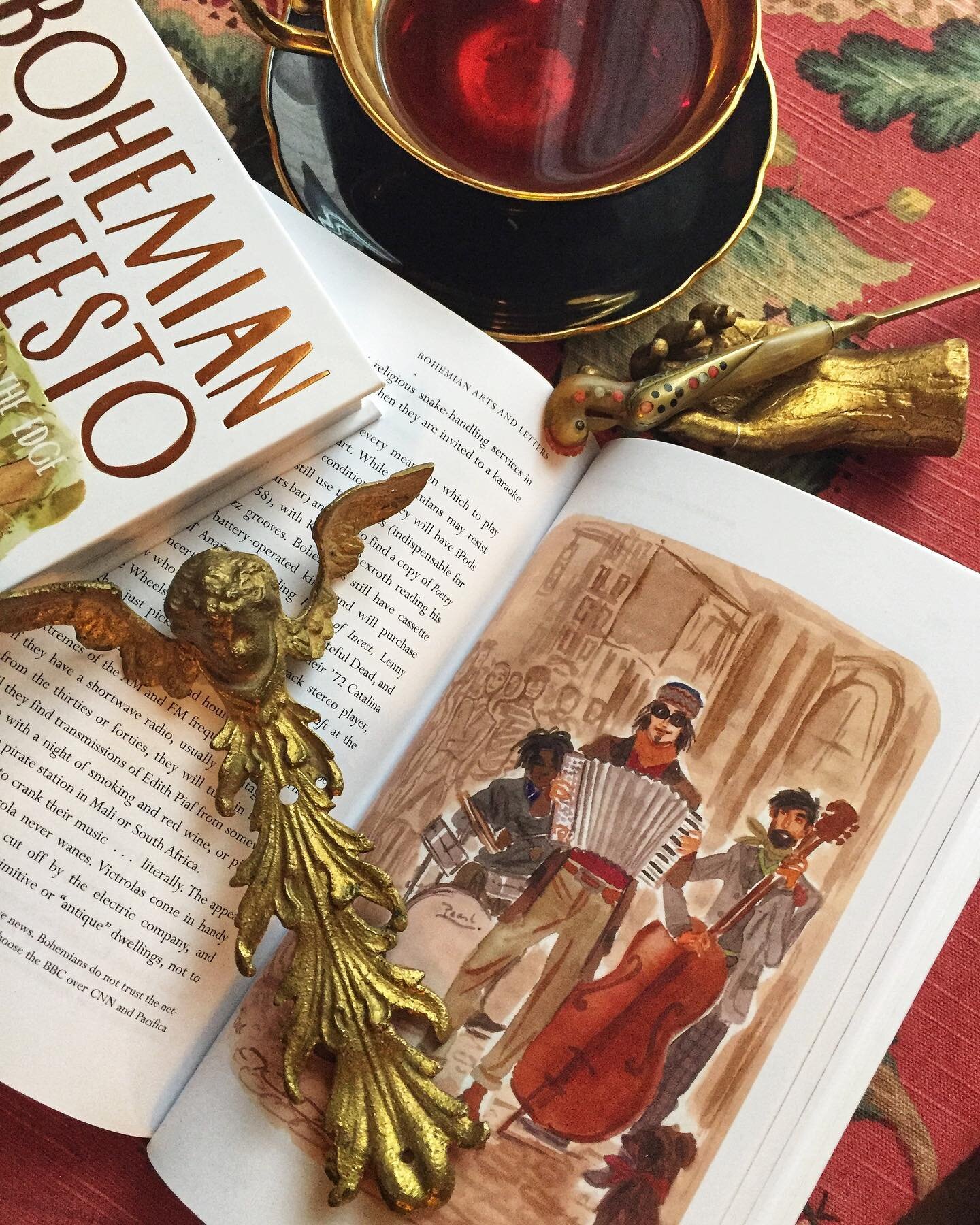 It&rsquo;s the season to make a pot of tea and sit down with a book. You&rsquo;ll find what&rsquo;s on the Bohemian bookshelf (from Beat to Folkloric to Dandy) in our Manifesto currently available only as an ebook but we are working on a new edition!